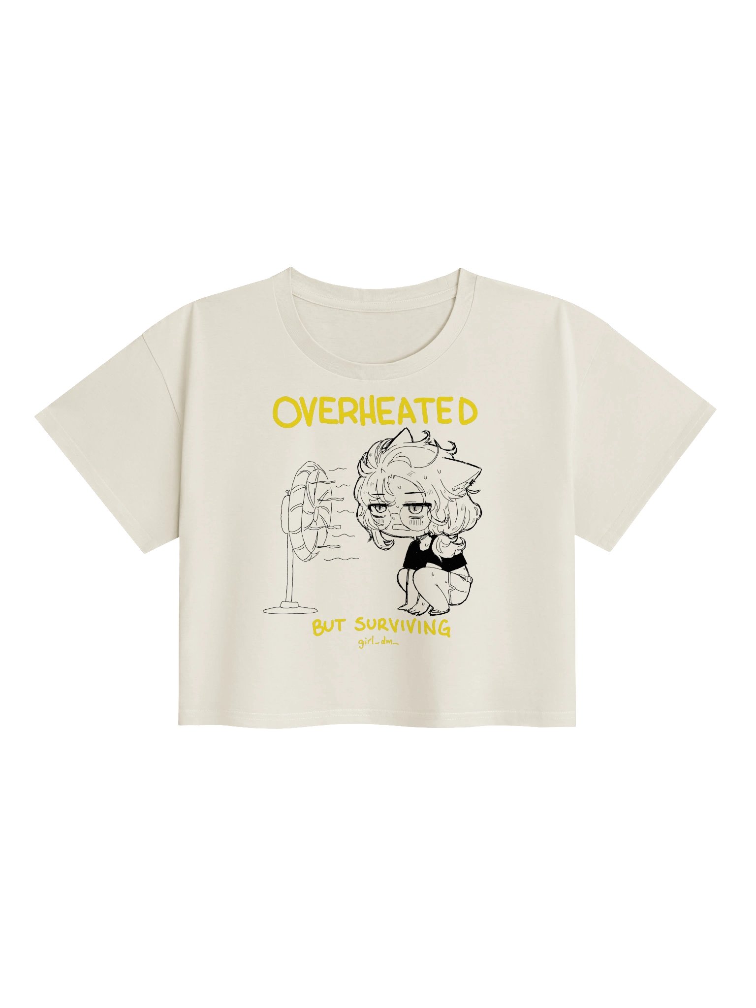 Overheated Light Crop Top product image (1)