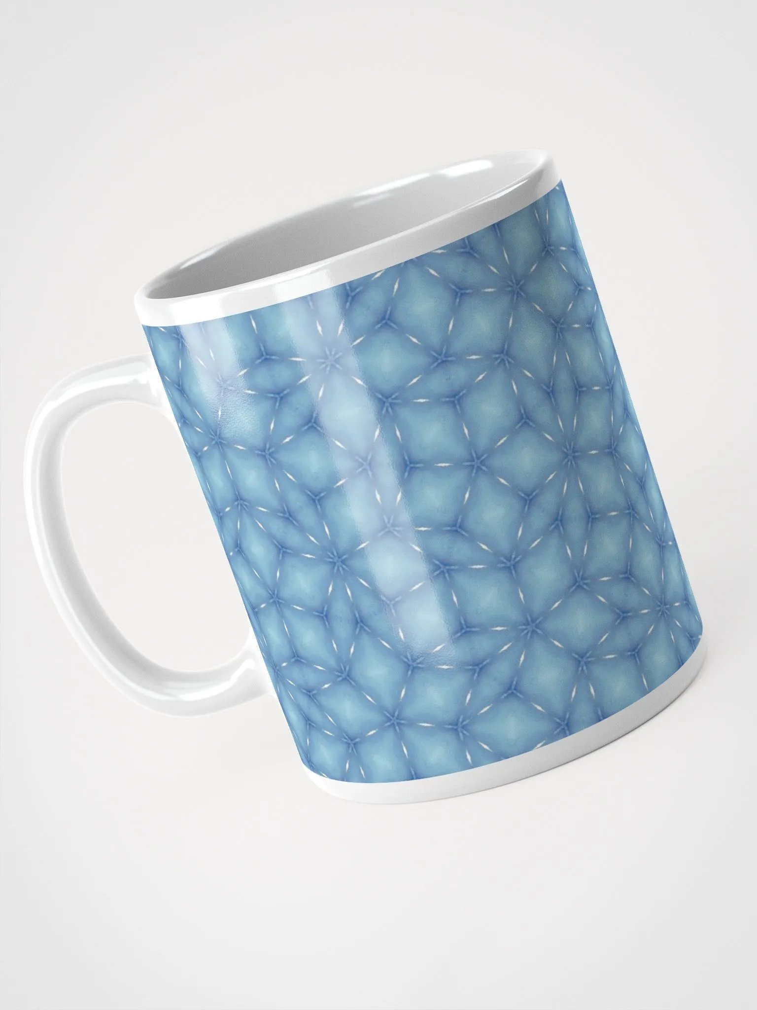 Seamless Flower Pattern Ceramic Mug product image (1)