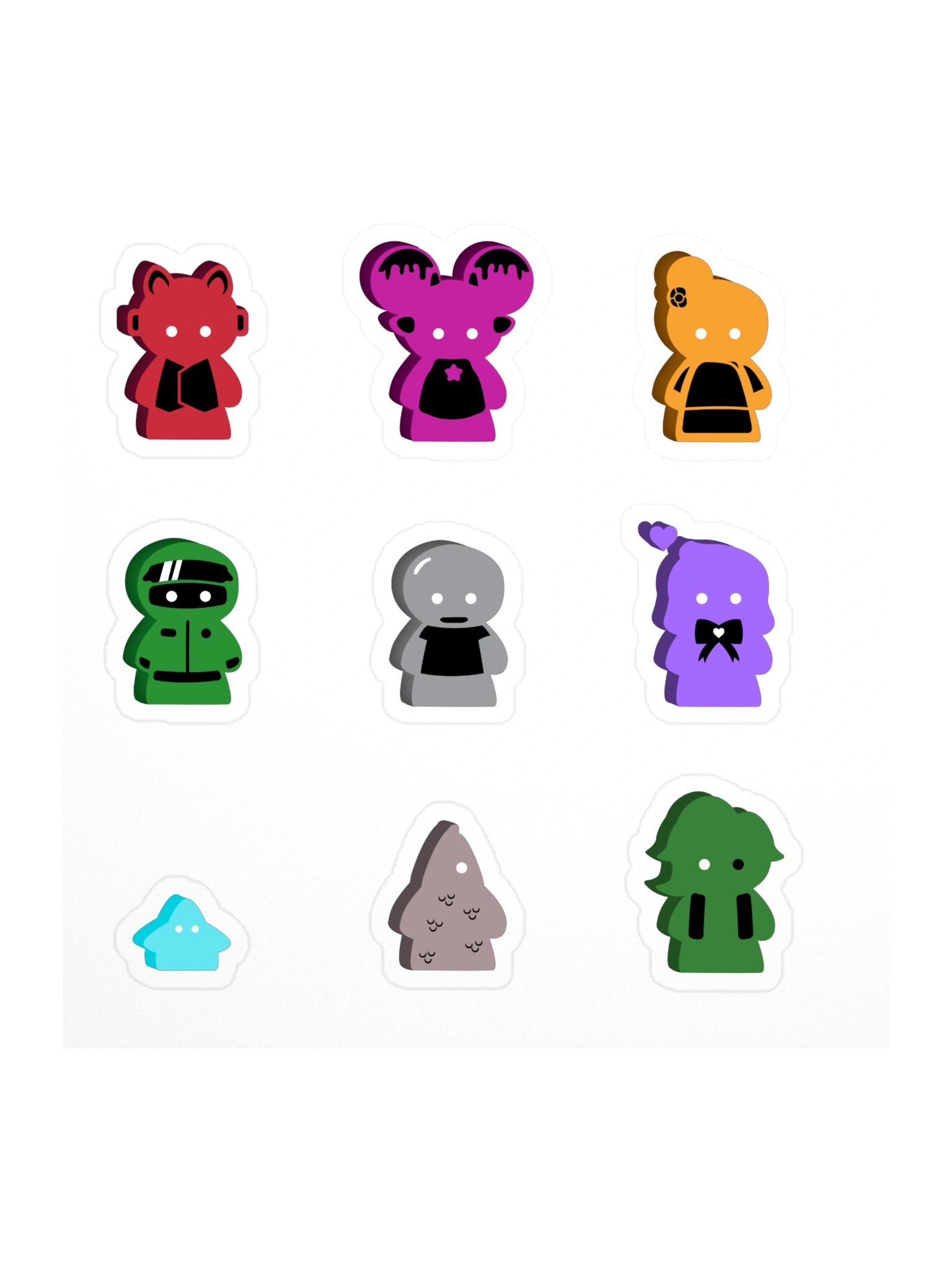 Meeple Stickers product image (1)