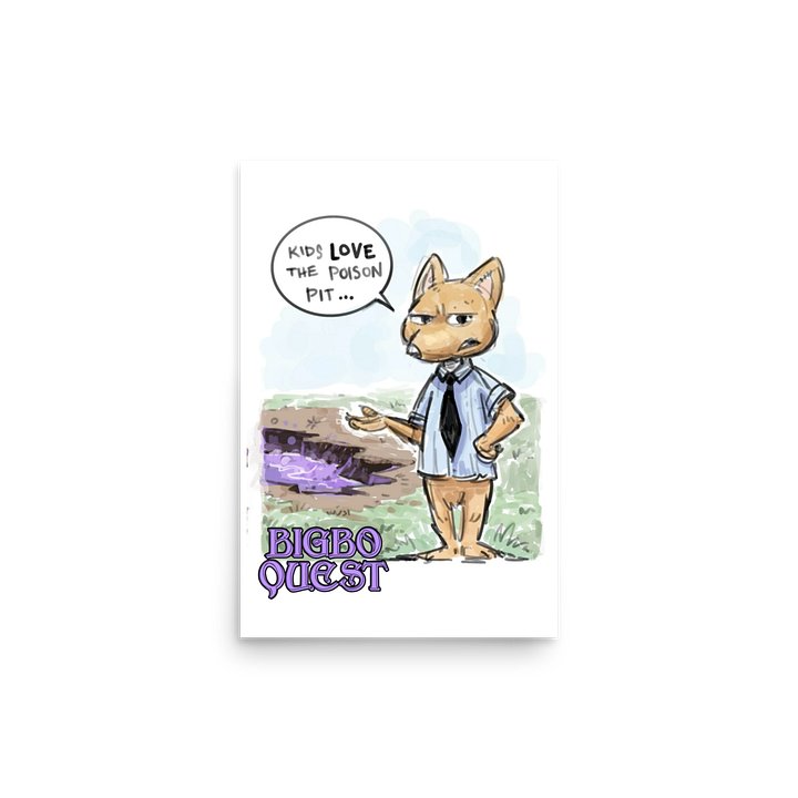 Mitts Poison Pit Poster [Bigbo Quest] product image (2)