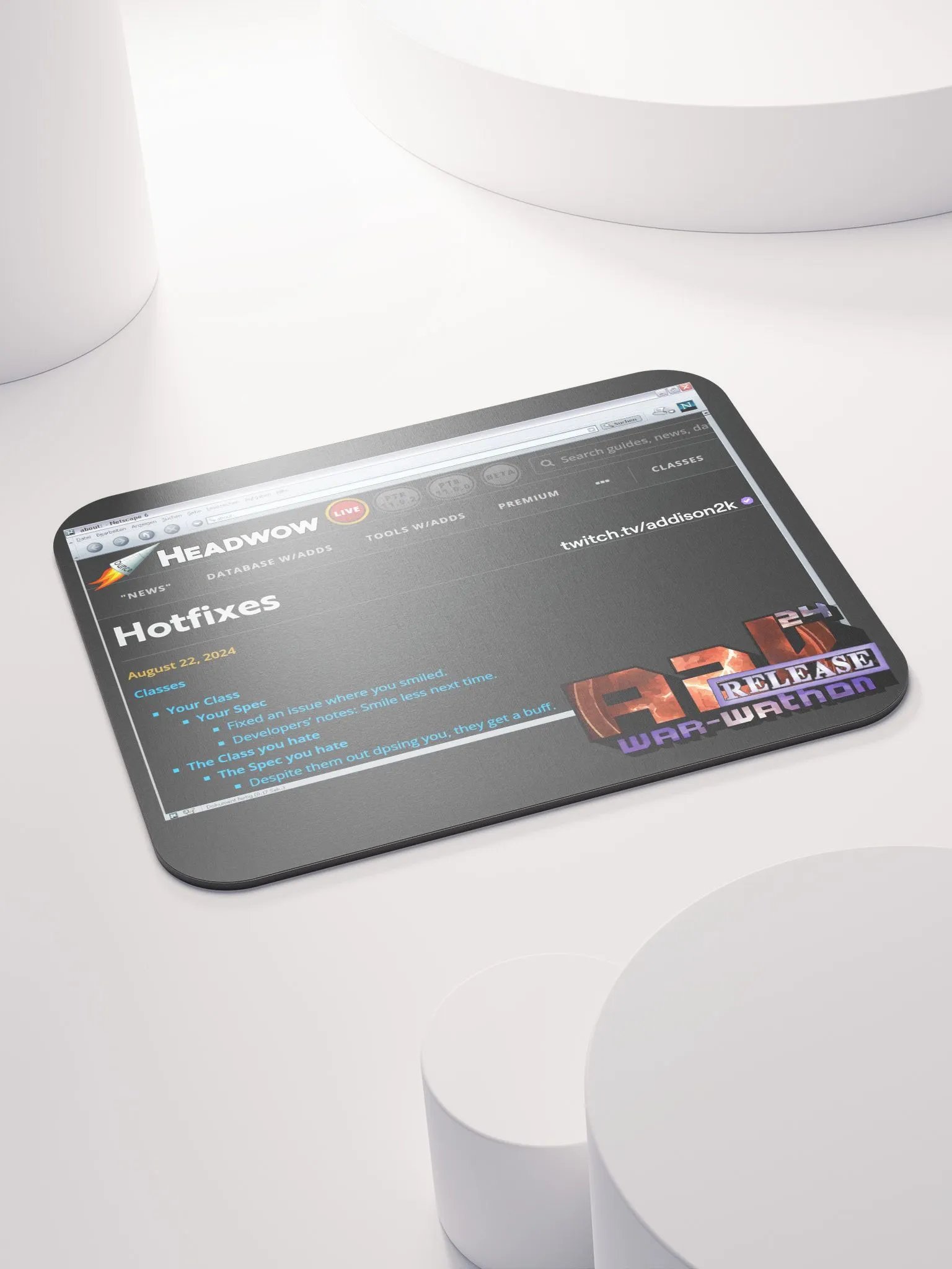 Copy of a2kMousePad NERF(TWW^24) product image (4)