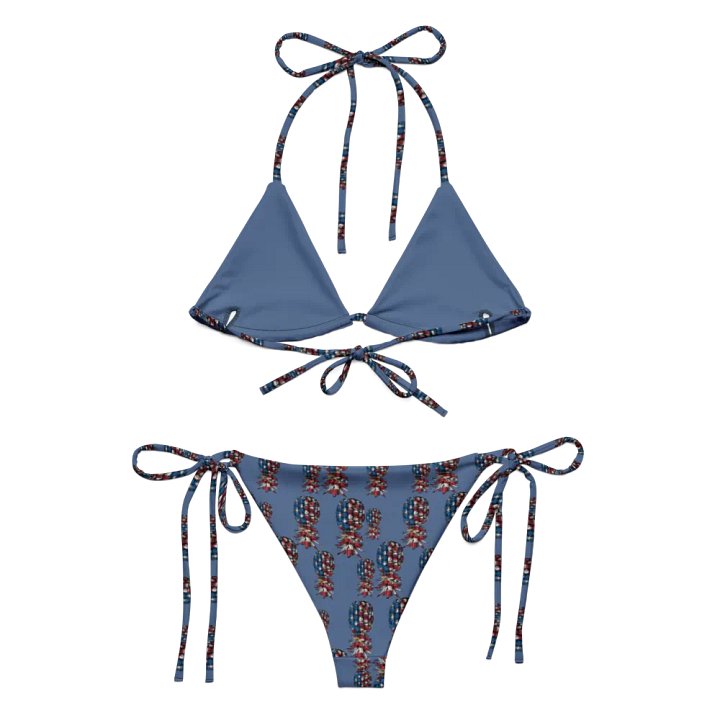 American Flag Upside-Down Pineapple Bikini product image (2)