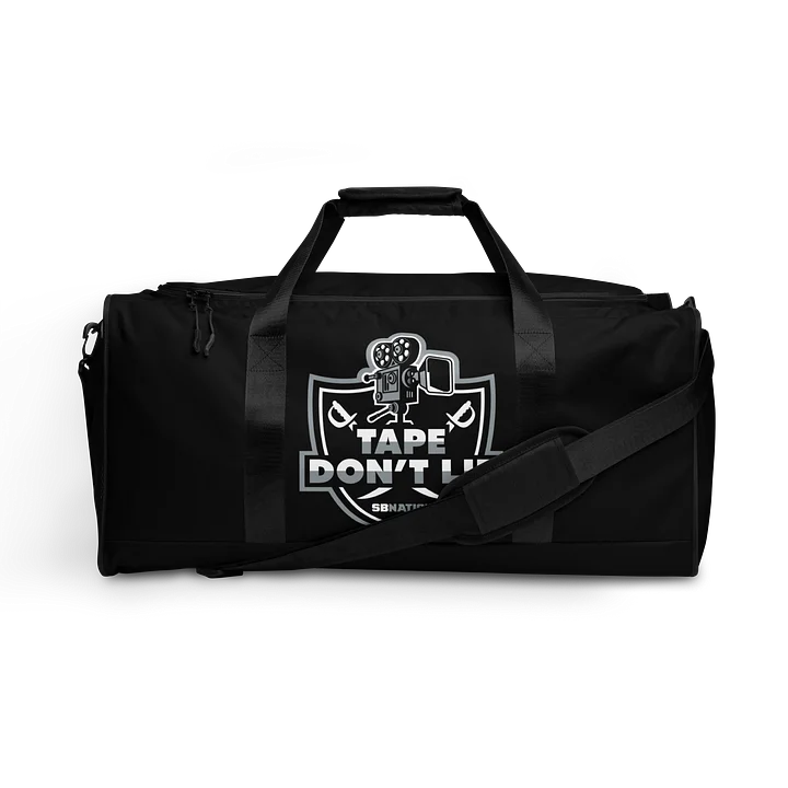 TDL BLACK DUFFLE BAG product image (1)