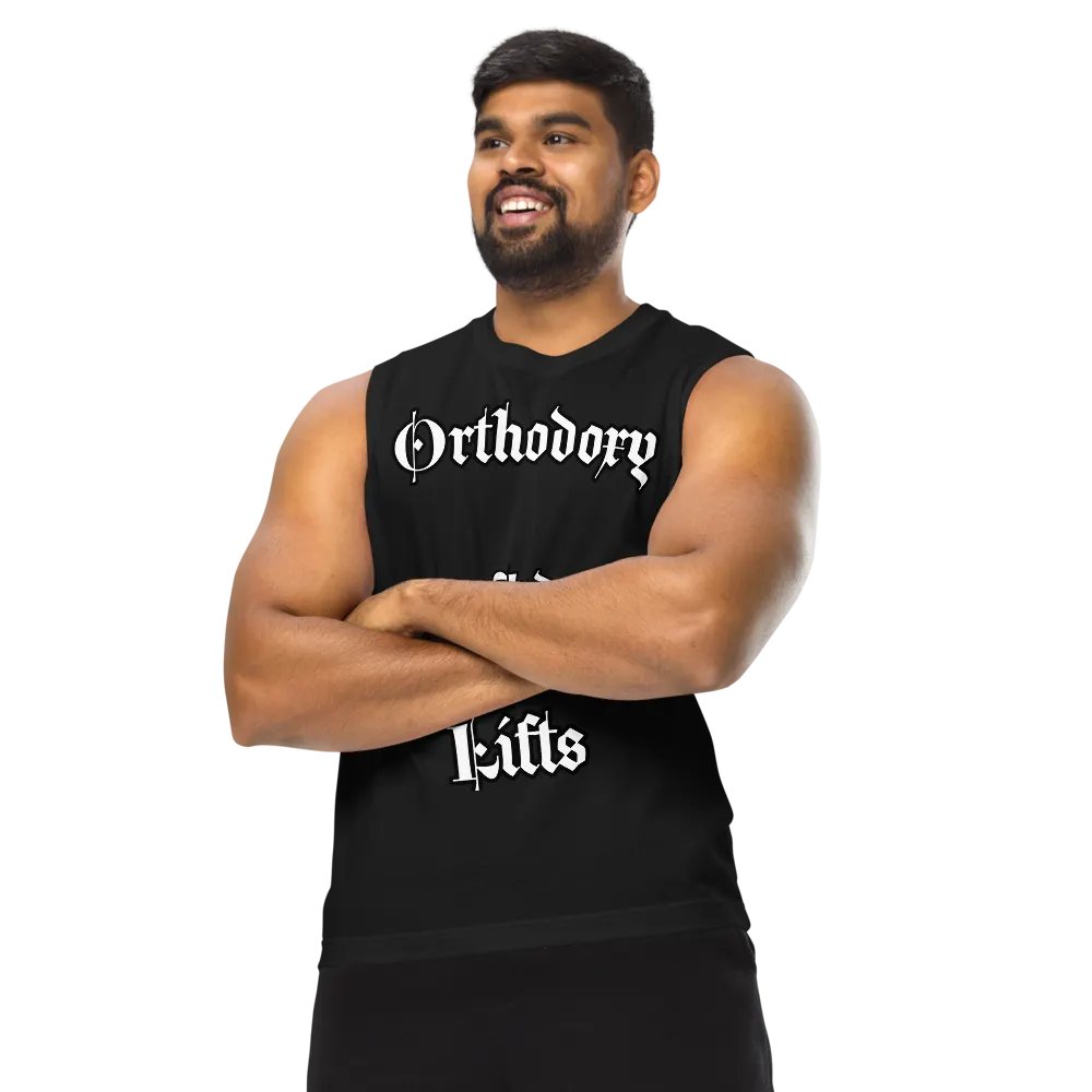 Orthodoxy And Lifts Gothic Unisex Muscle Tank product image (11)