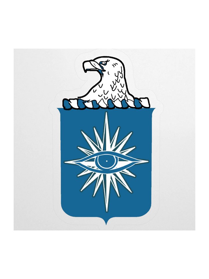 CIA Peace Corps STICKER product image (1)