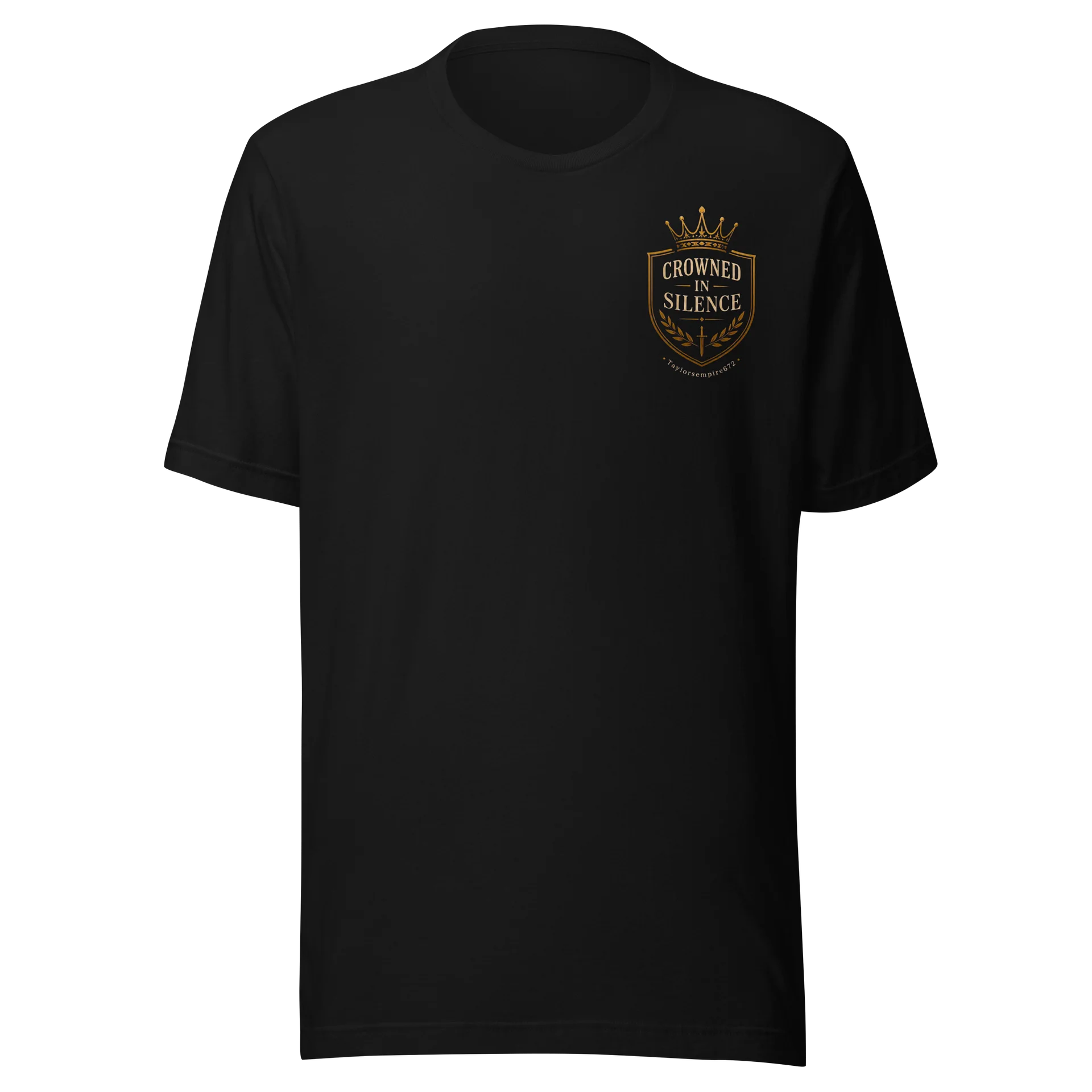 Crowned in Silence Crest Tee product image (7)