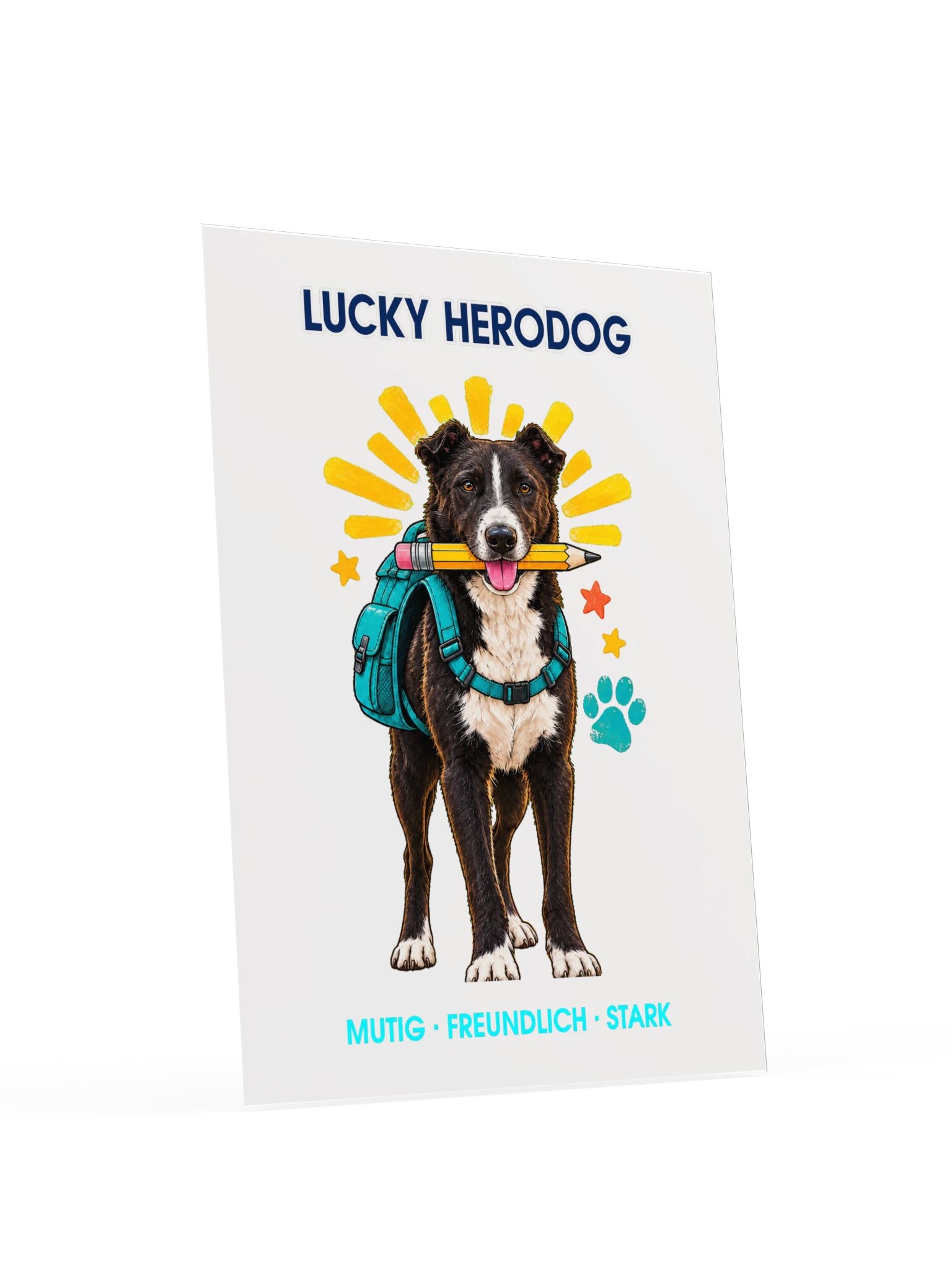 DogKids Schulanfänger Poster – Lucky HeroDog product image (12)