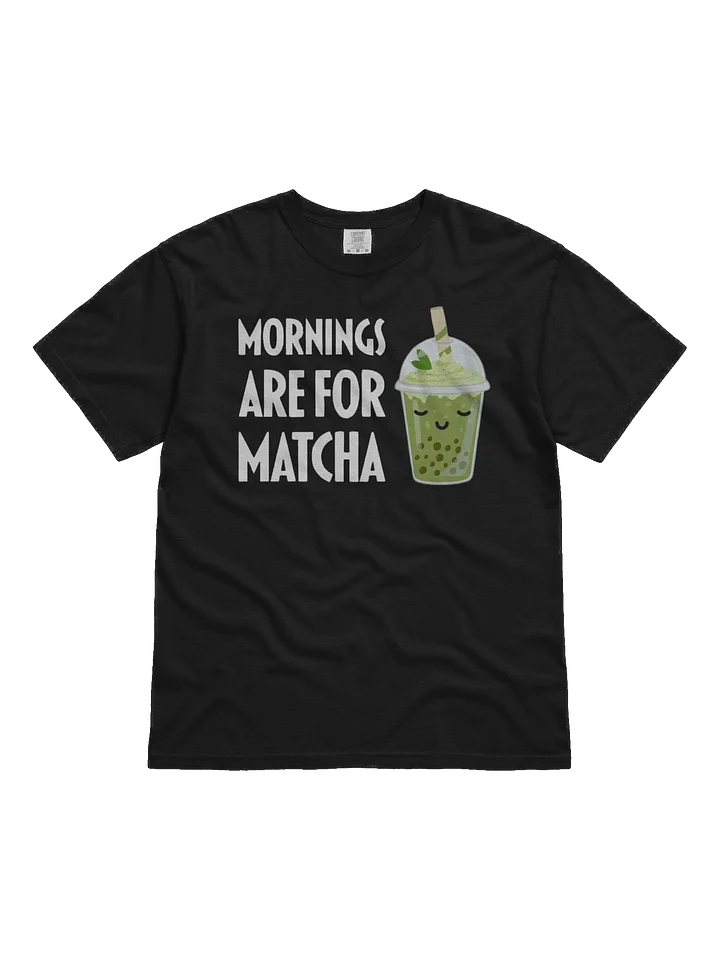 Matcha Bubble Tea Bliss Cartoon T-Shirt product image (12)