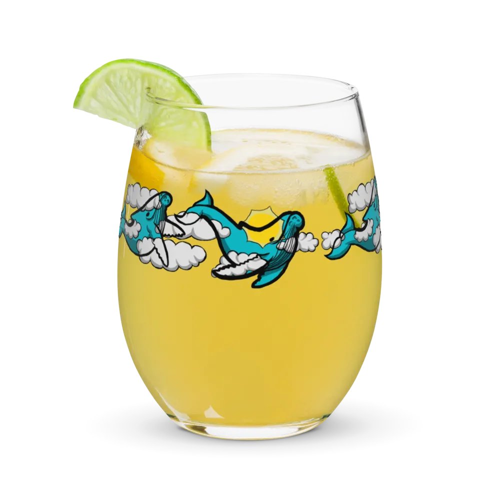 sky humpback whale stemless wine glass product image (11)