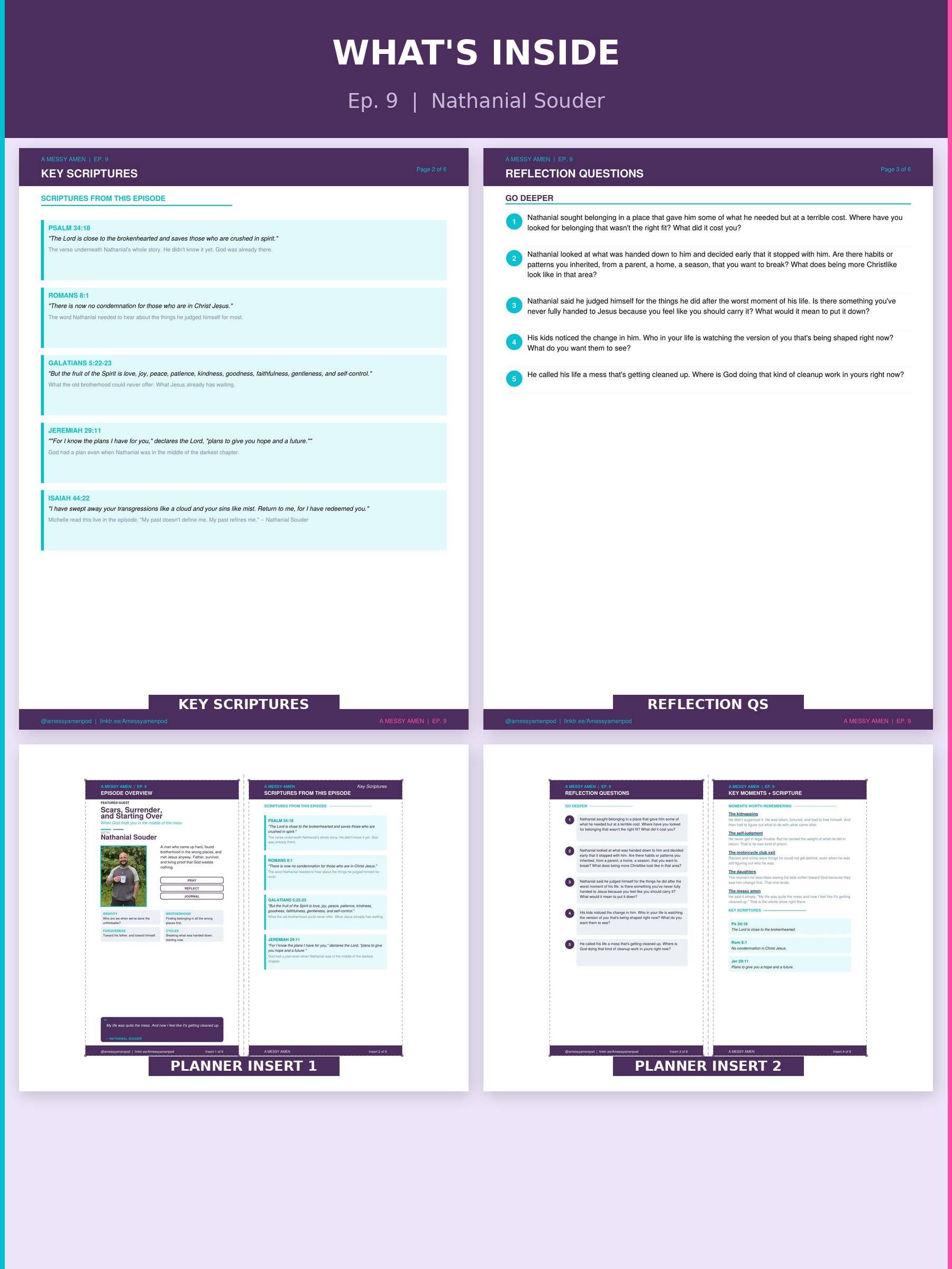 Ep. 9 Bundle: Companion Guide + Planner Inserts product image (4)