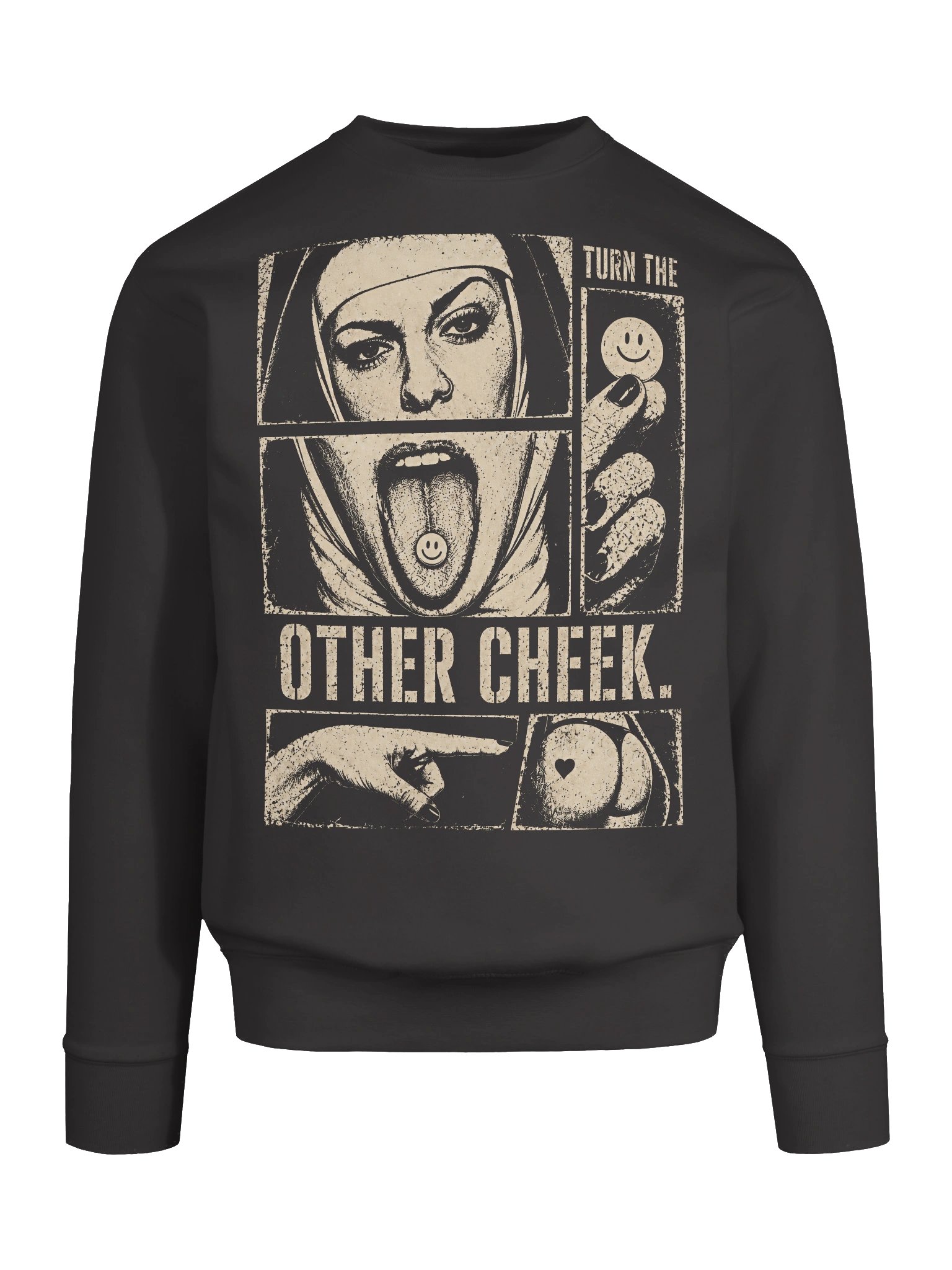 Turn the other cheek premium sweatshirt product image (9)