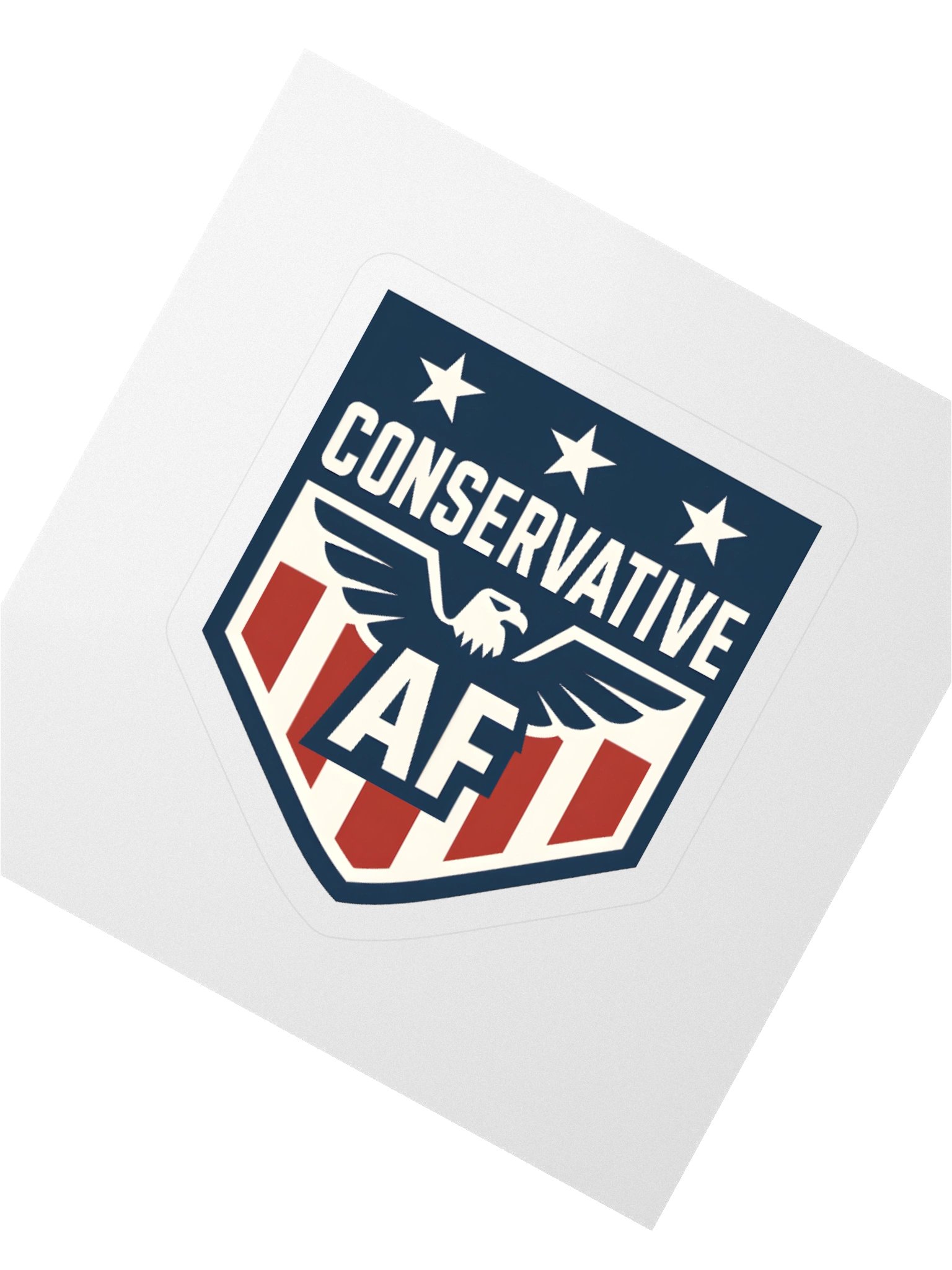 Conservative AF Eagle Shield Sticker product image (4)