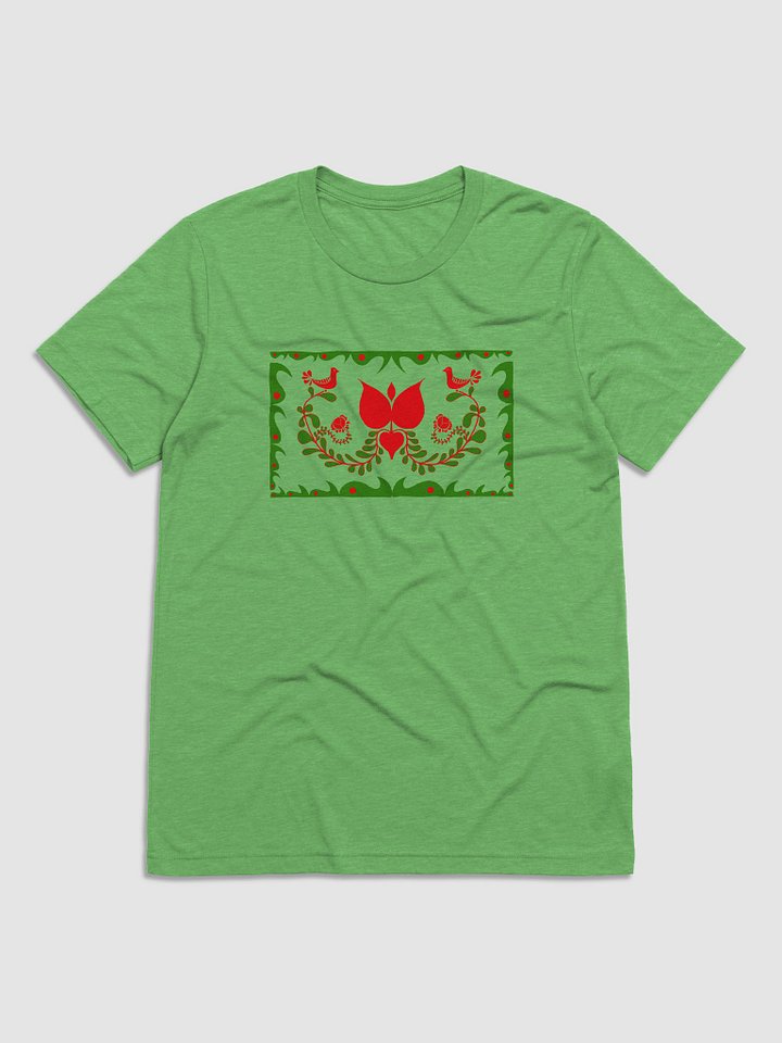 Hungarian Folk-Inspired Symmetry T-Shirt product image (2)