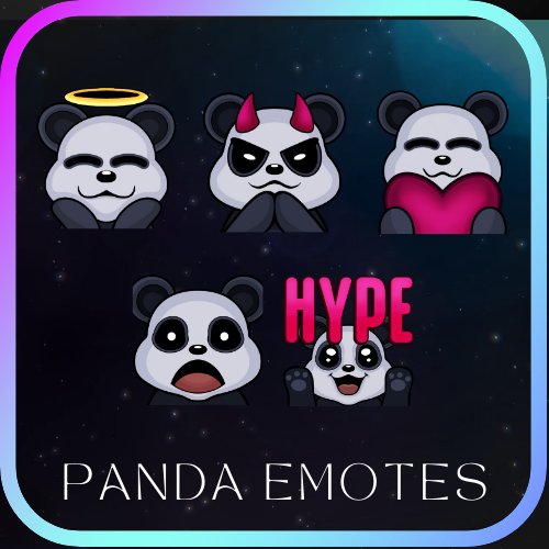 Panda Emotes product image (1)