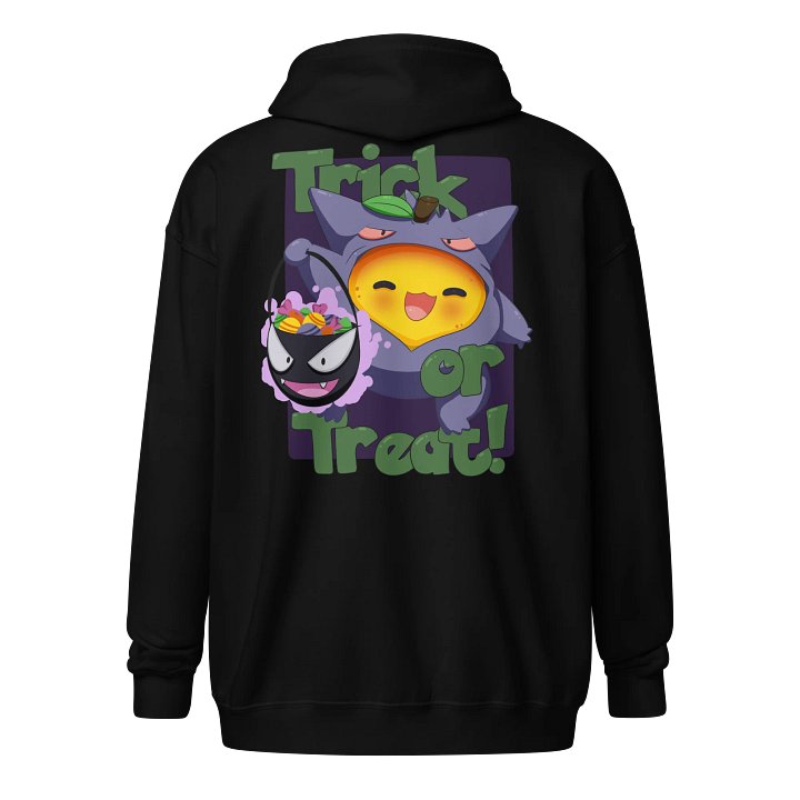 Trick or Treat Mango Dark Print - Zip Up Hoodie product image (5)