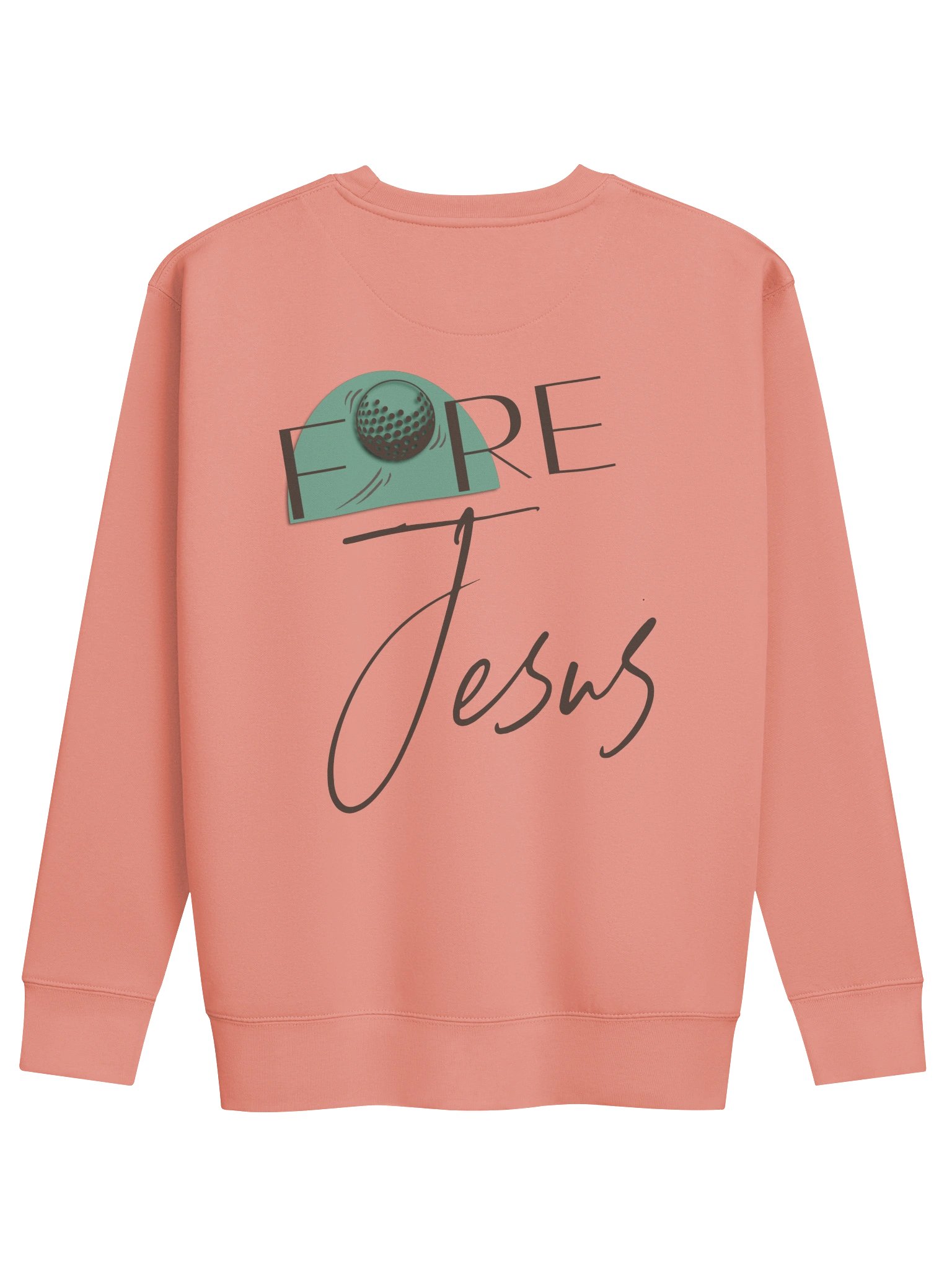 Fore Jesus | Romans 8:31 Golf Sweatshirt product image (4)