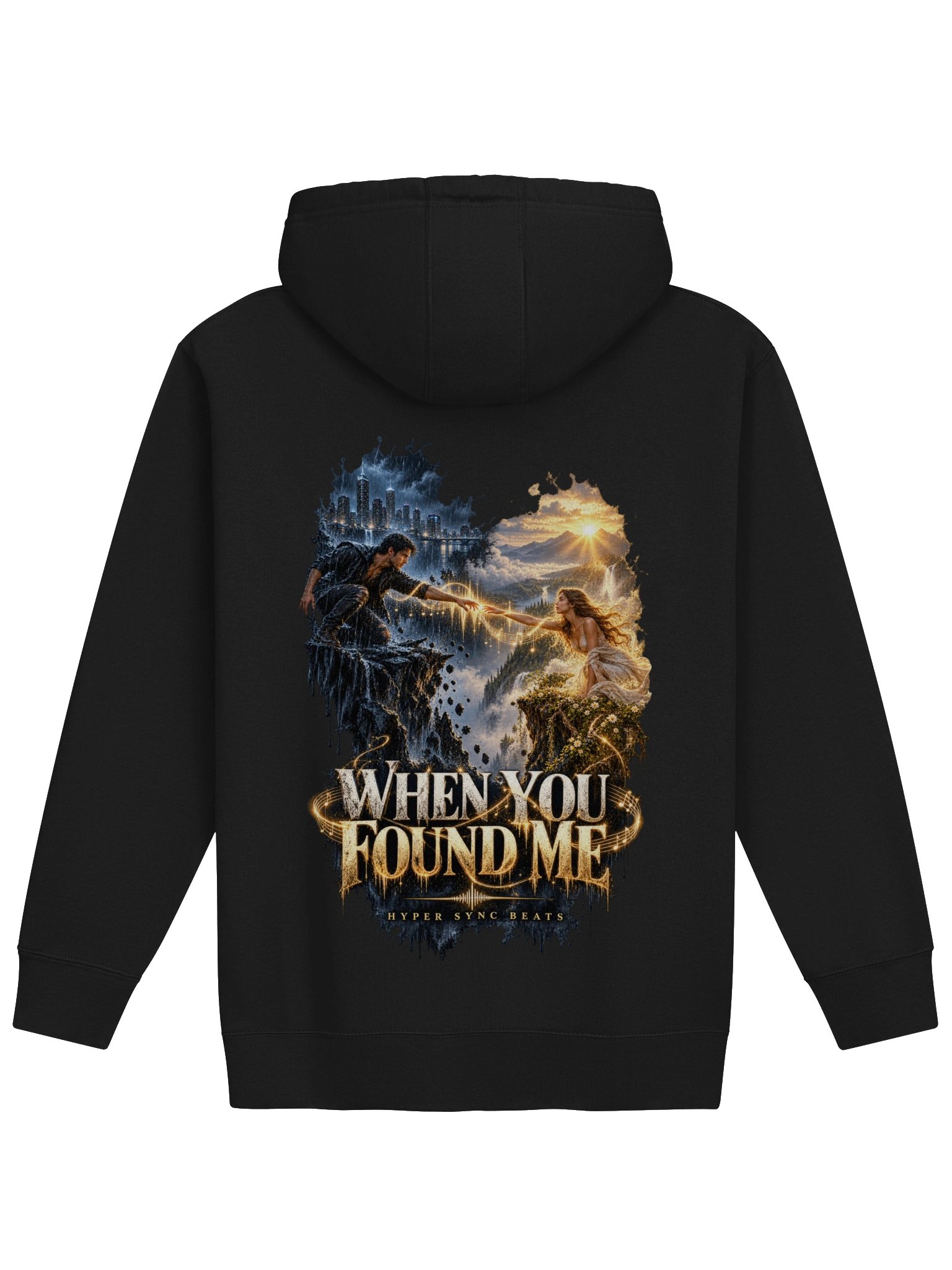 When You Found Me—Hyper Sync Beats Premium Graphic Hoodie product image (1)