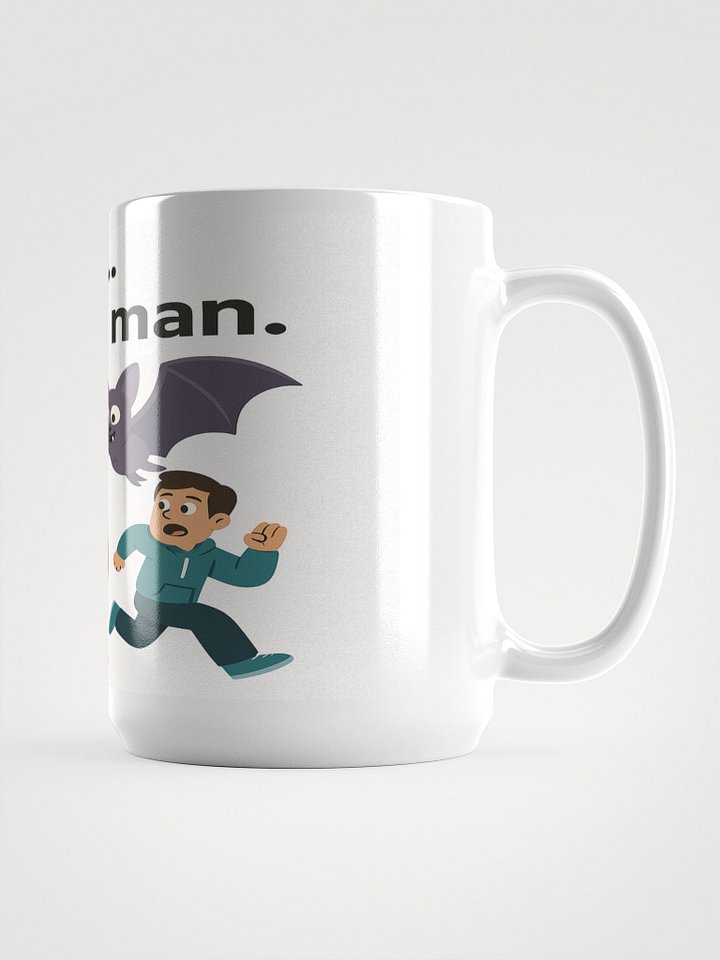 Bat Mania White Glossy Mug product image (1)