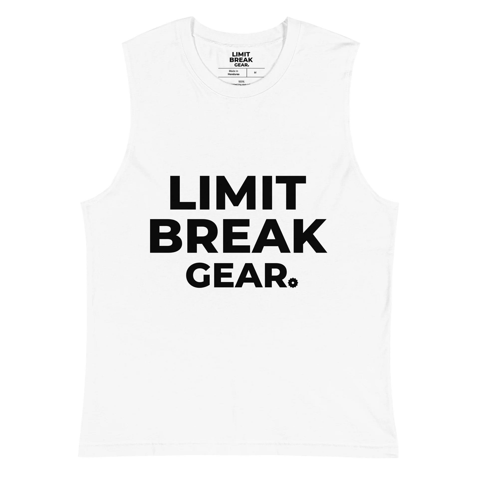 Limit Break Gear Shatter Muscle Tank - black logo product image (2)