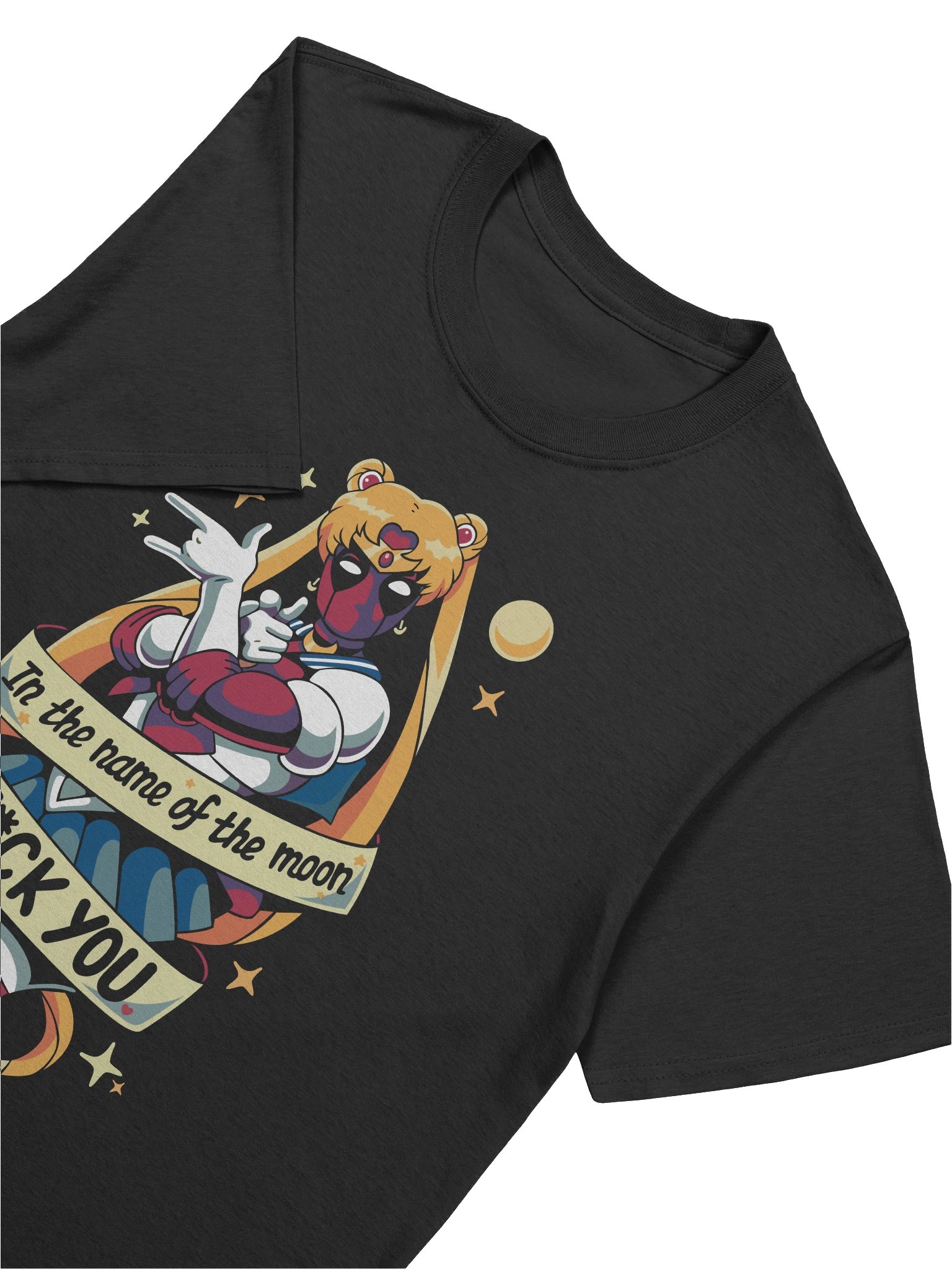 Deadpool Sailor Moon Parody – Gildan Softstyle T-Shirt product image (5)