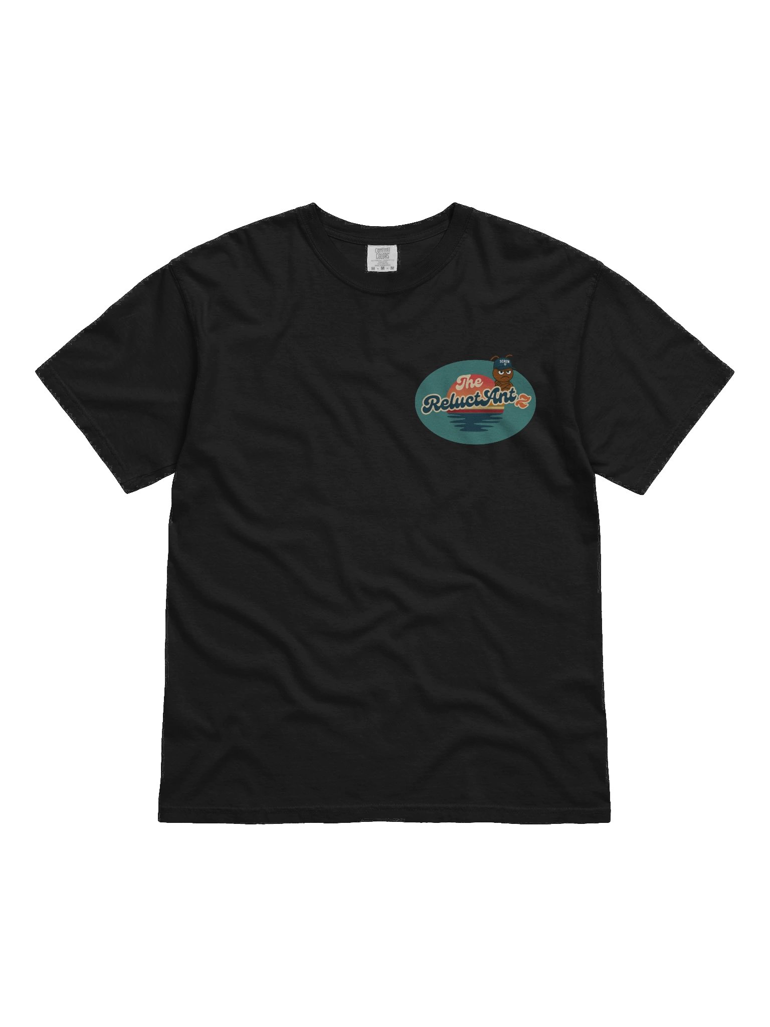 Screw U T-Shirt by The ReluctAntz – Black product image (1)