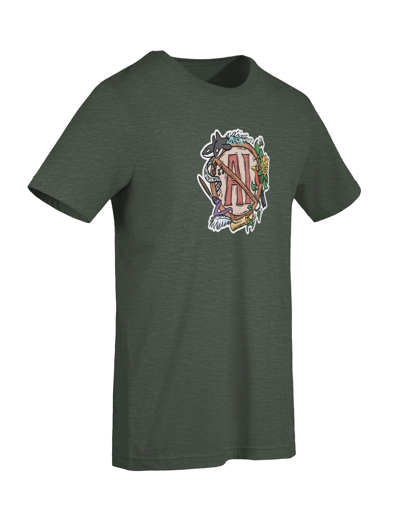 No AI T-shirt product image (7)