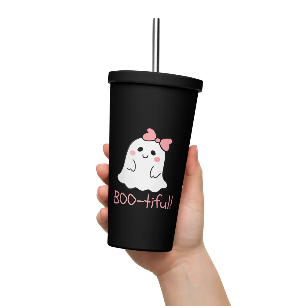 BOO-tiful Insulated Tumbler with Straw product image (11)