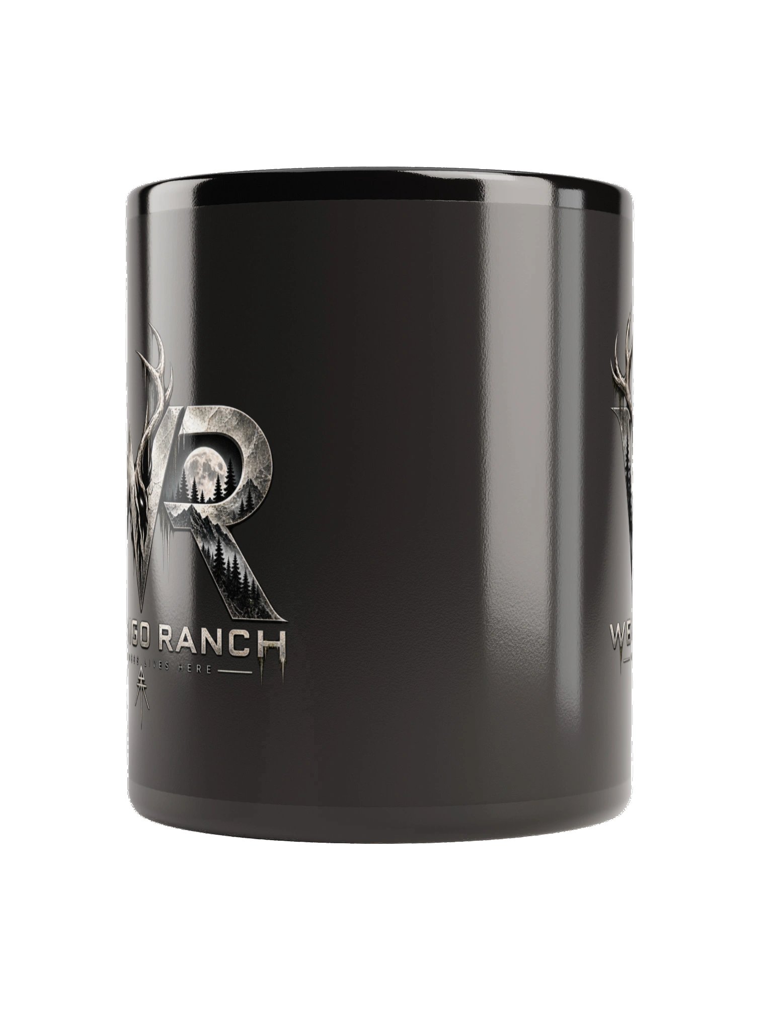 WR -Black Glossy Mug product image (3)