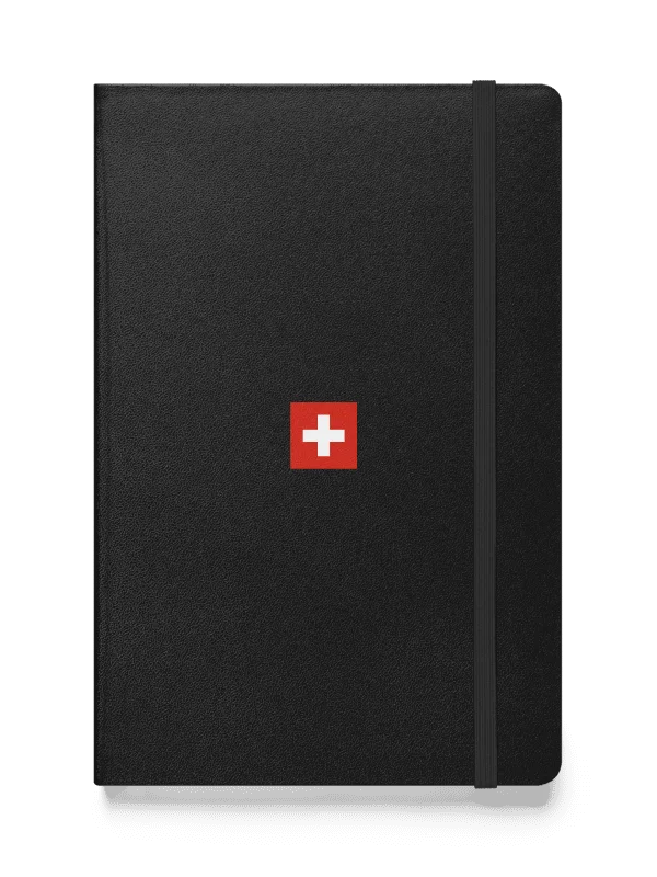 Swiss Flag Premium Notebook 🇨🇭 | Switzerland Travel Collection product image (2)