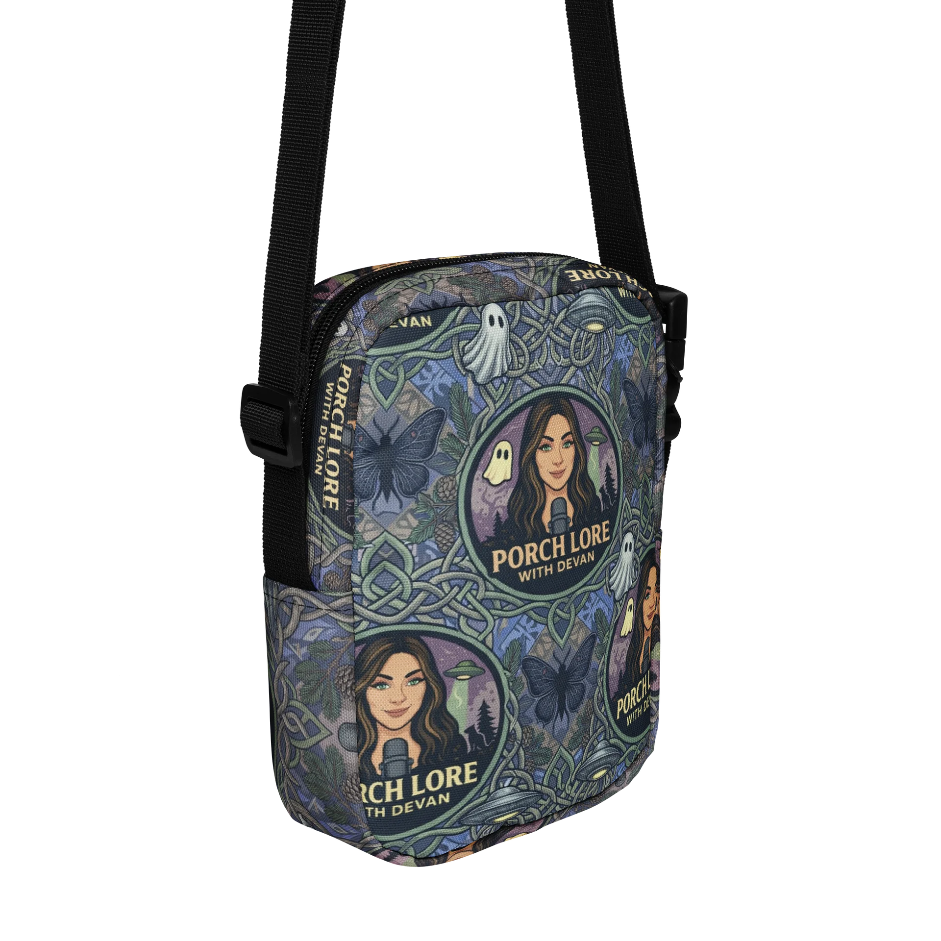 PORCH LORE DEVAN PERIWINKLE MOTH CROSS BODY BAG product image (4)