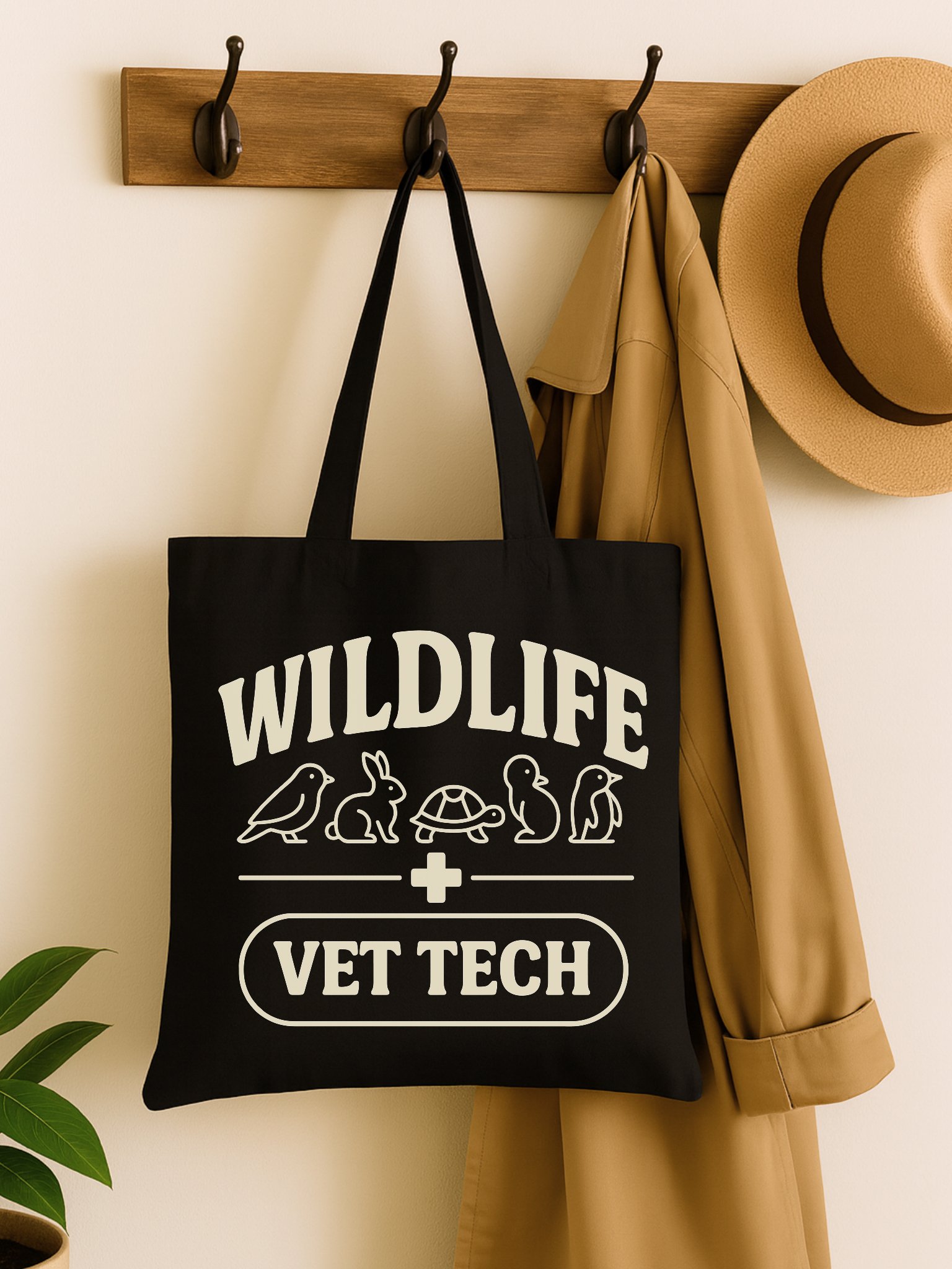 Wildlife Vet Tech Graphic – Minimal Animal Line Art Design product image (4)