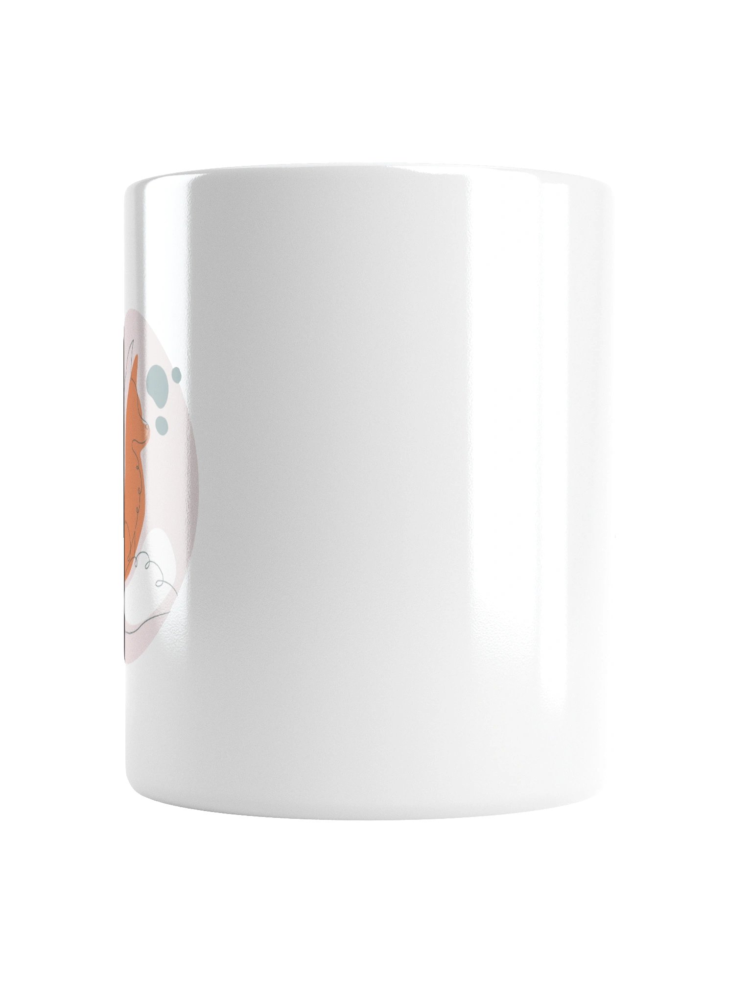 Fox Line Art White Mug product image (16)