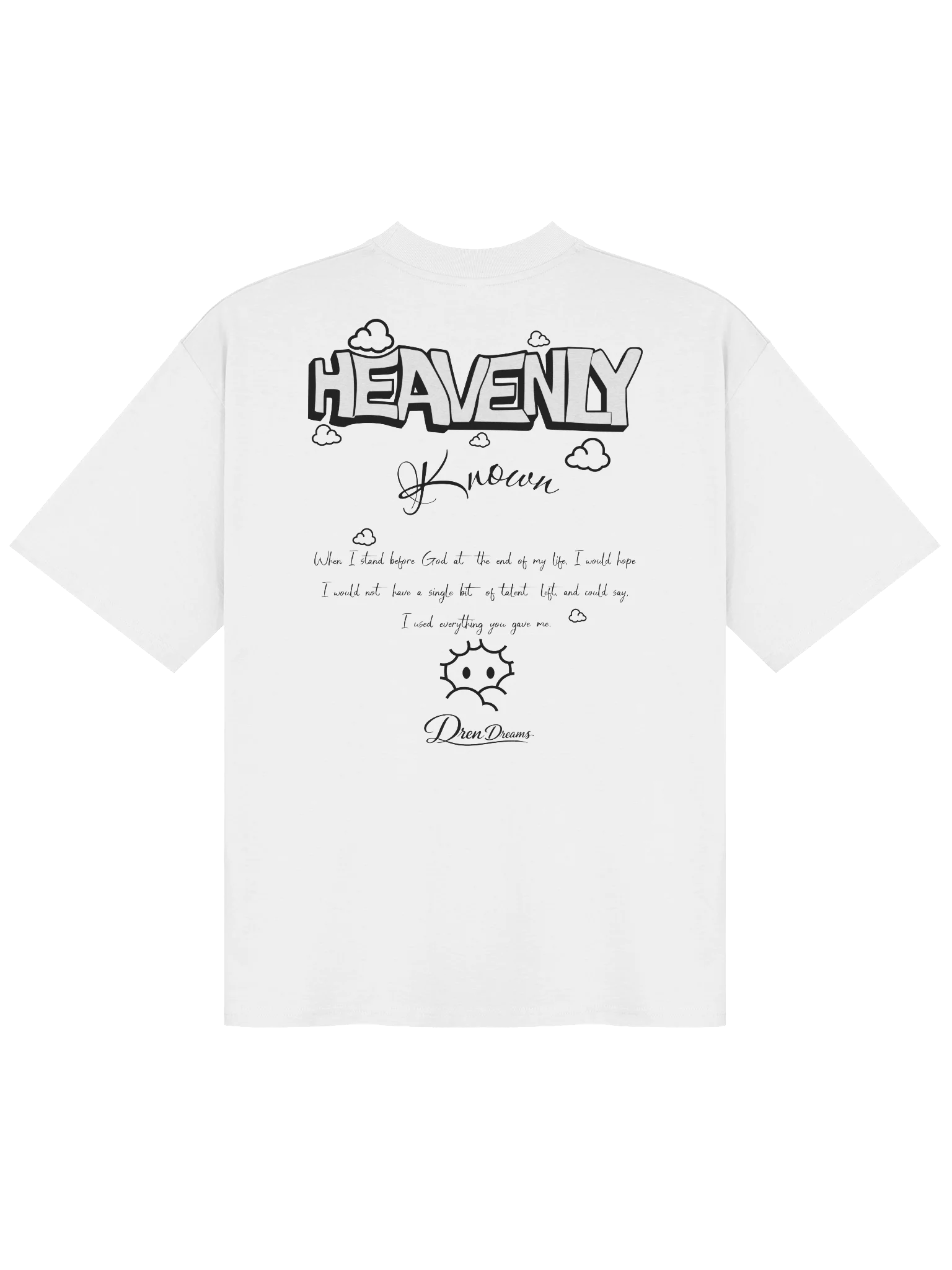 Heavenly Known Oversized Tee product image (2)