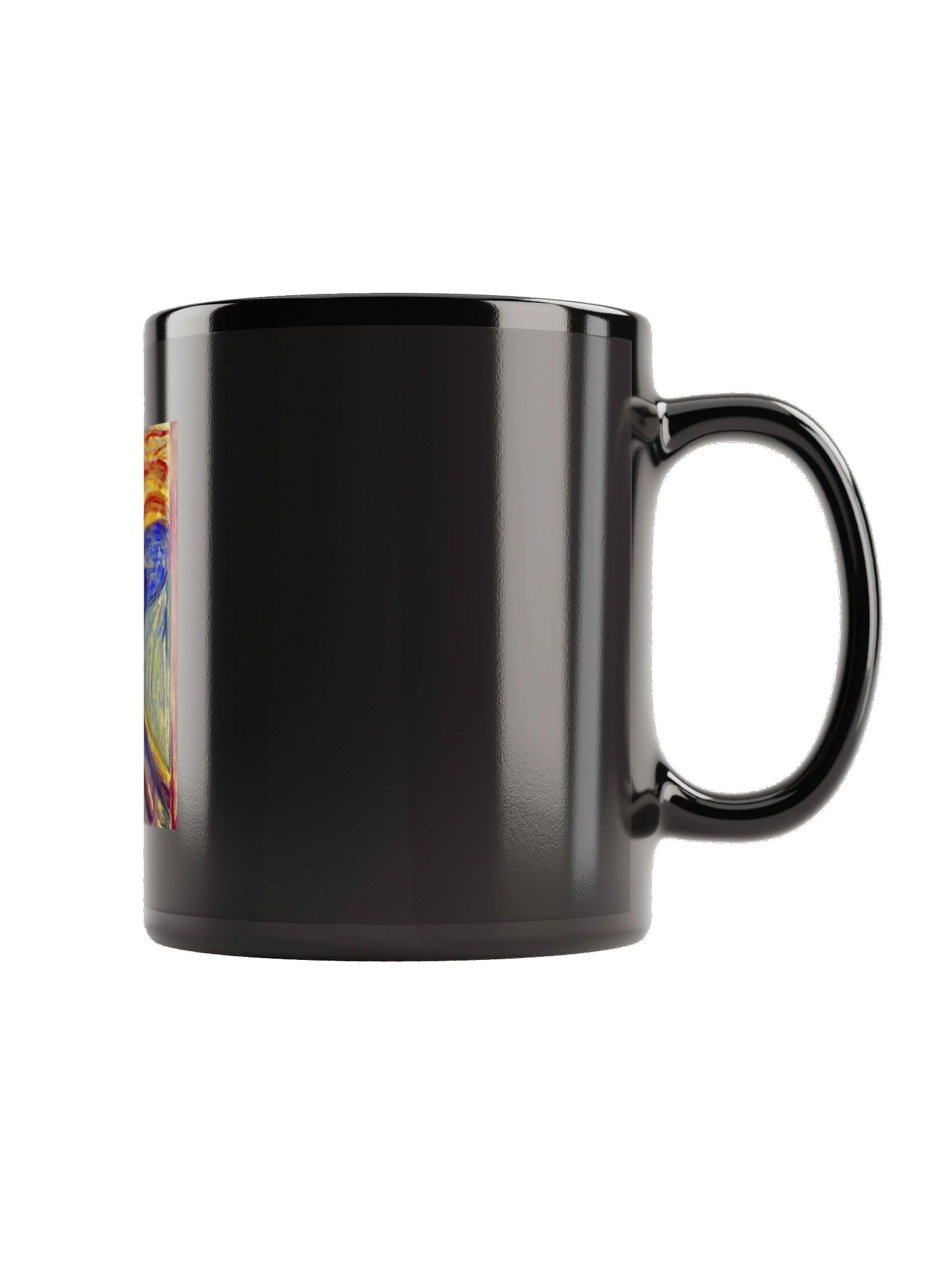 The Scream — Black Mug product image (3)