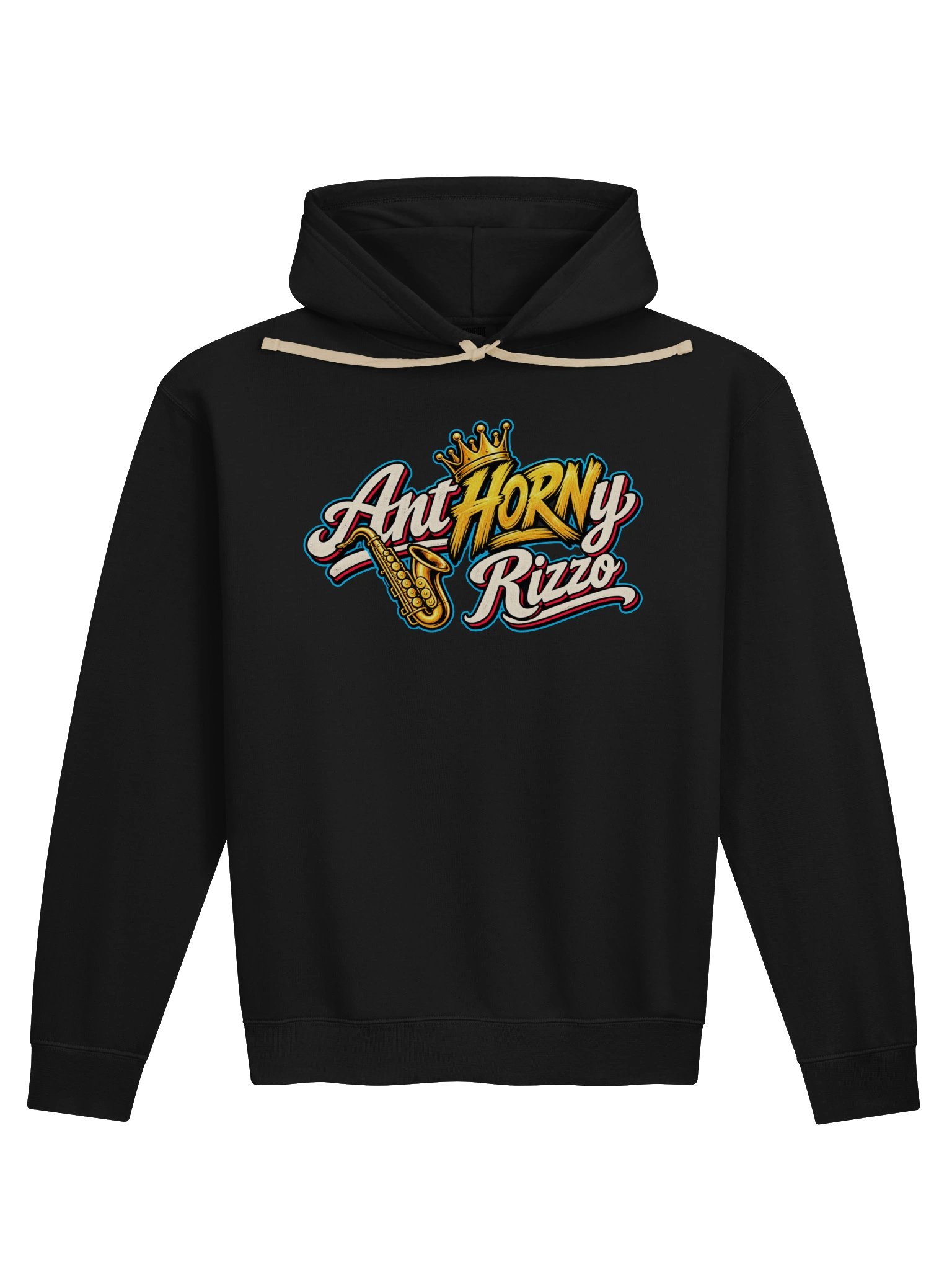AntHORNy Rizzo Crown Sax Logo Hoodie product image (4)