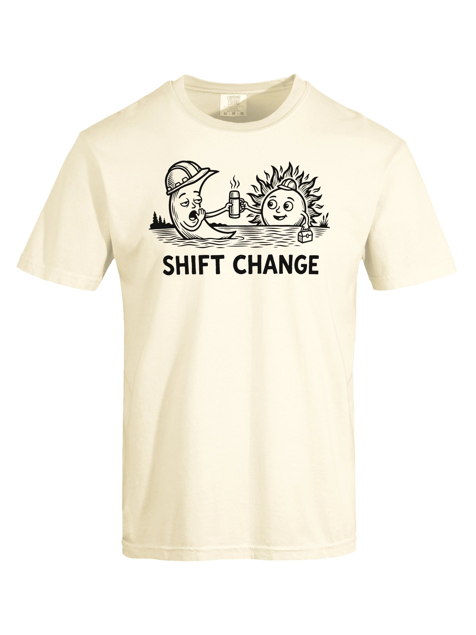 Shift Change Sun and Moon Tee product image (17)