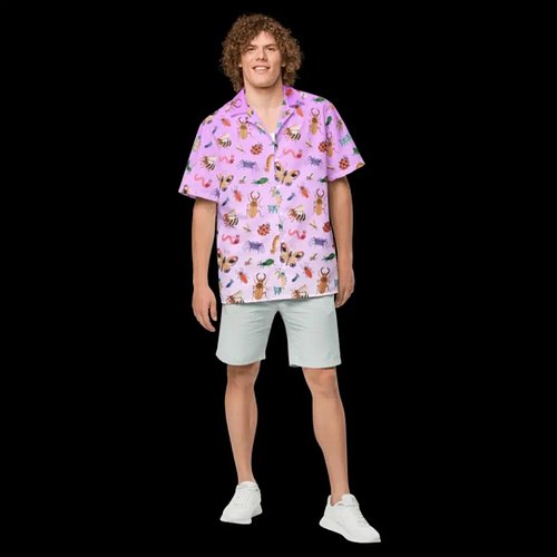 Unleash your inner Entomologist this Summer with our Cute Insect Hawaiian Shirt!

Sizes available up to 6X!

Features moistur...