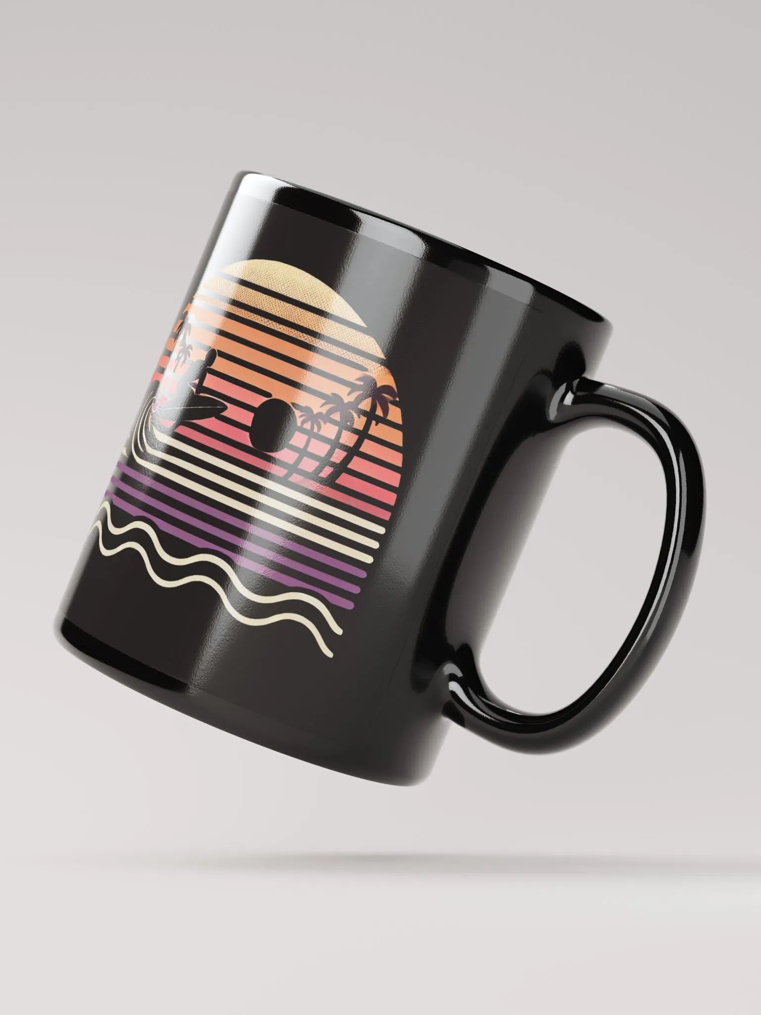 Tropical Sunset Surf Coffee Mug product image (3)