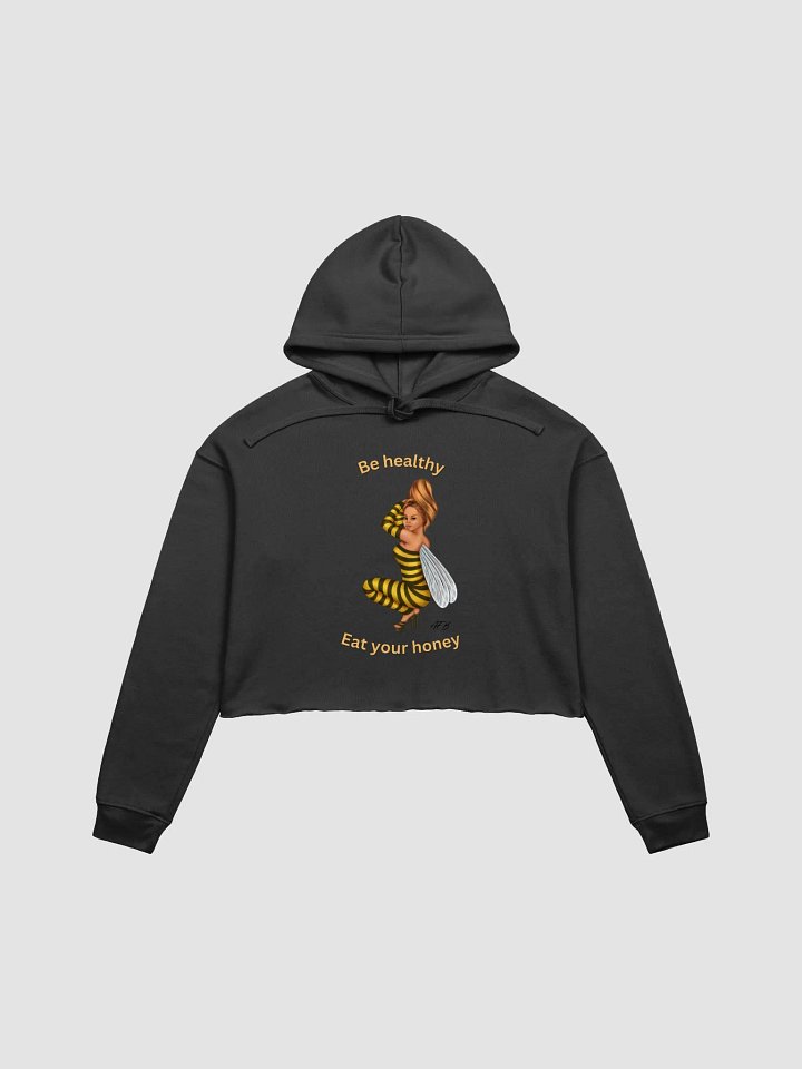 Bee-Healthy Crop Hoodie product image (1)