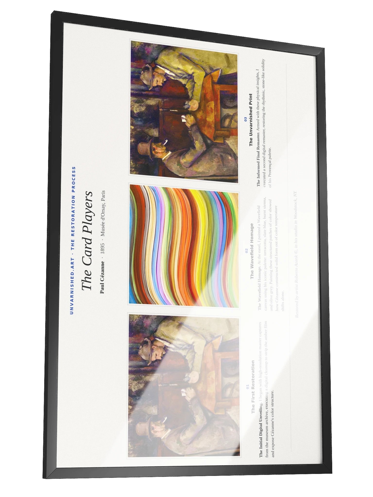 The Card Players — Framed Process Poster product image (2)
