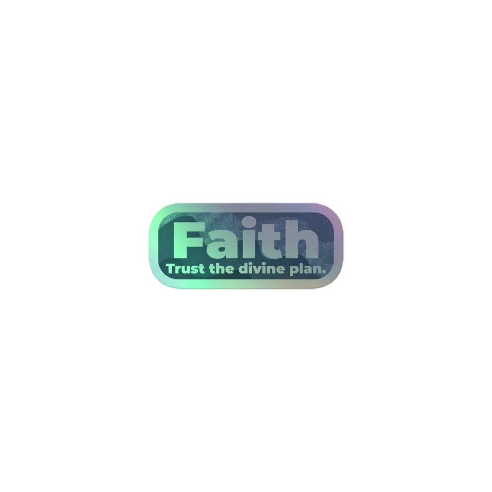 Faith Trust the Divine Plan product image (1)