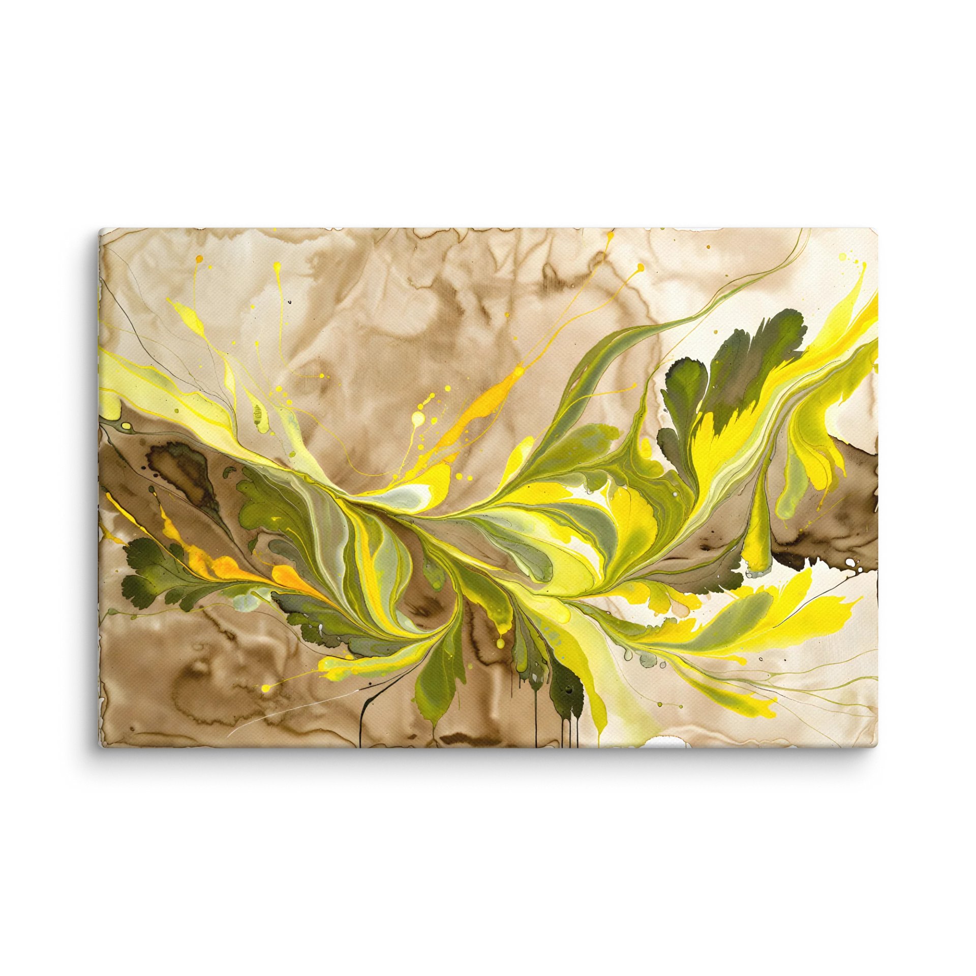 Modern Nature Abstract Canvas (fits well in wood floor) product image (1)