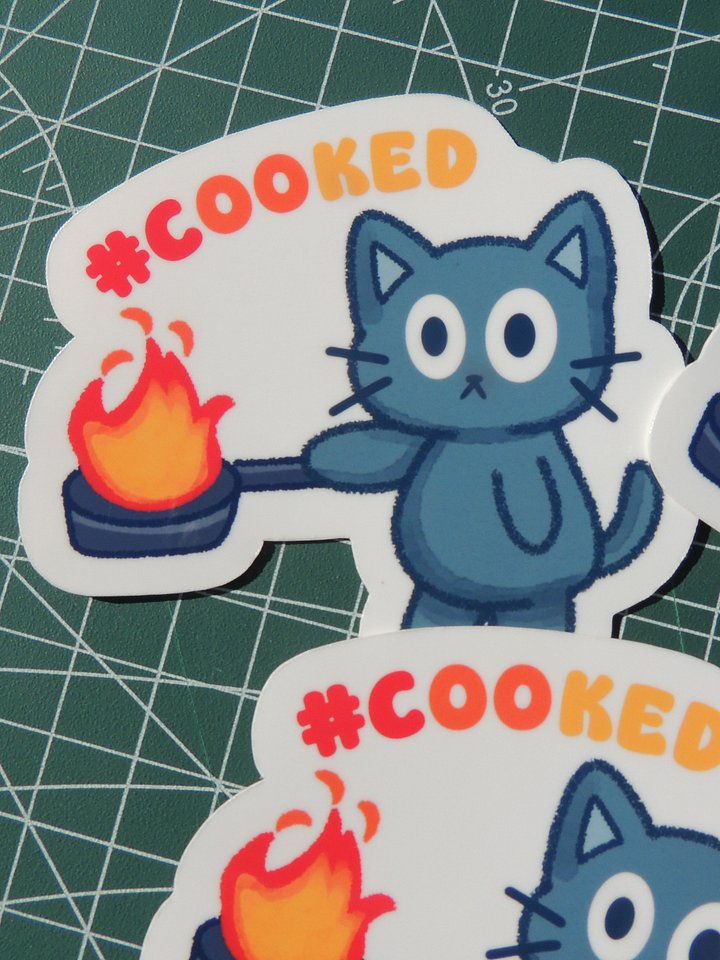 #COOKED Stickers product image (2)