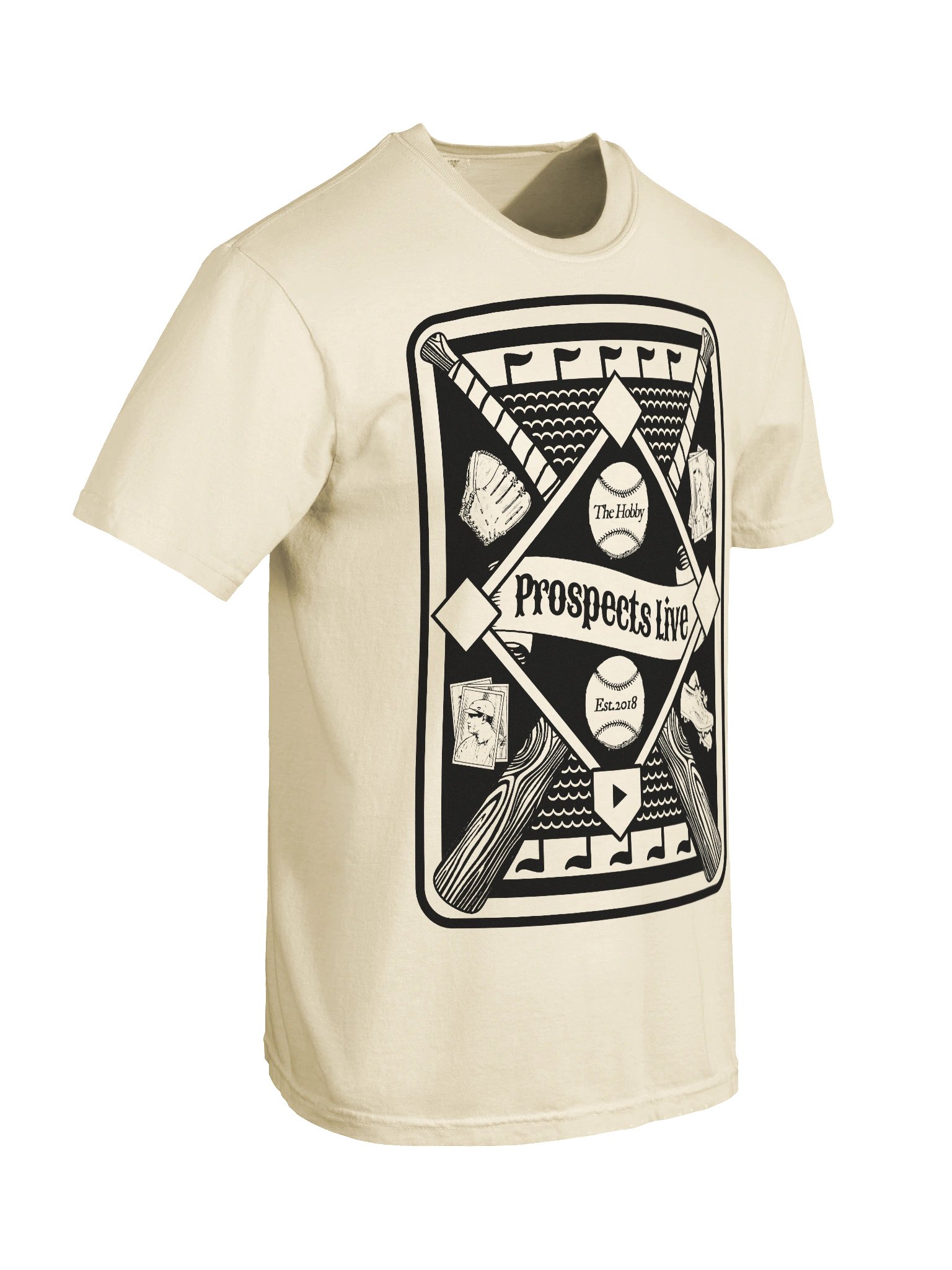 Hobby 'Red-Back' Tee (Dark Mode) product image (4)