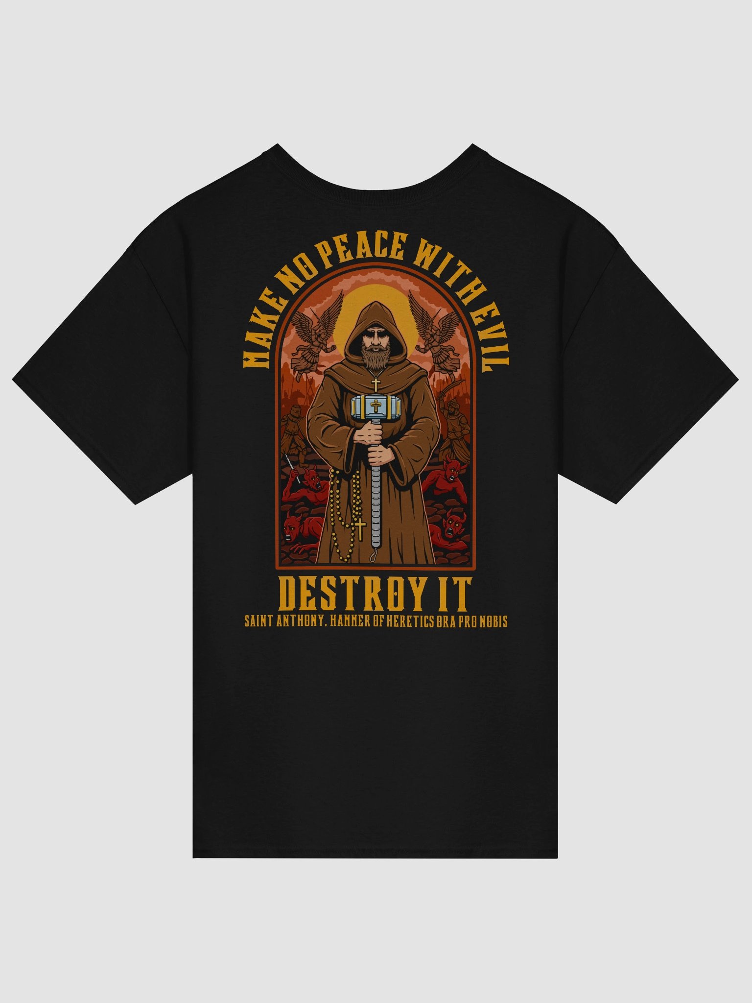 Saint Anthony Hammer of Heretics t-shirt product image (3)