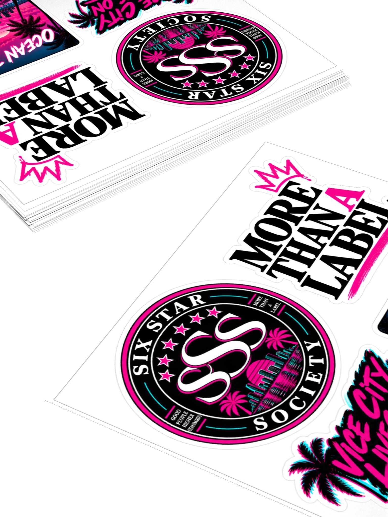Six Star Society Sticker Pack – Vol. 1 product image (12)