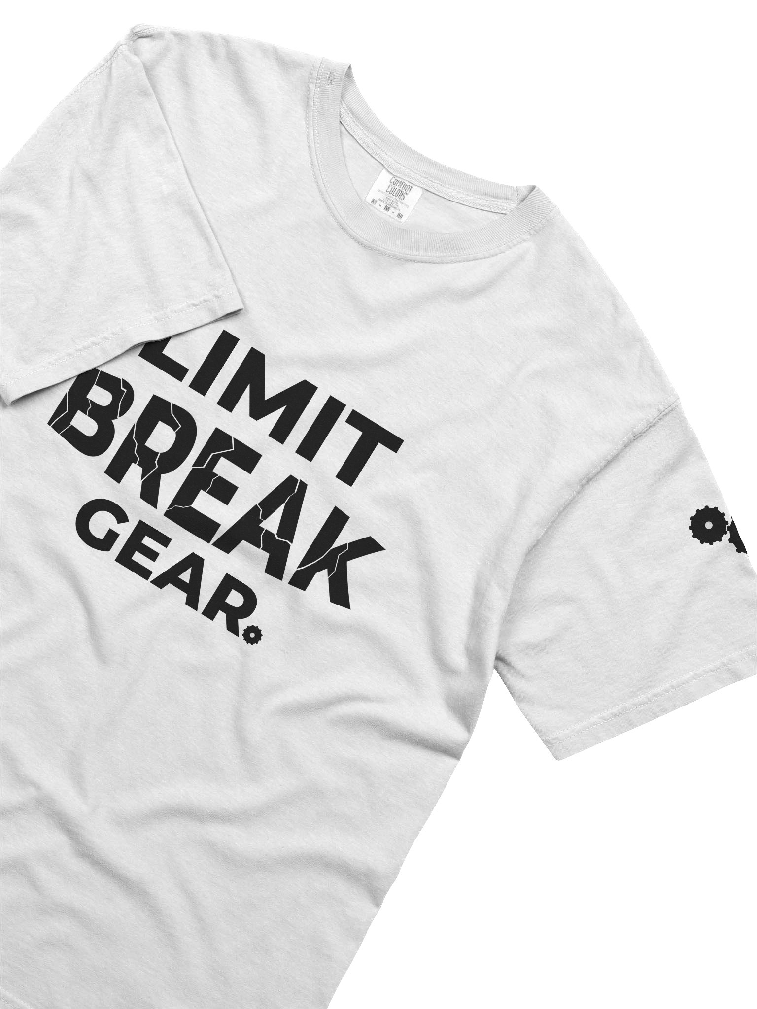 Limit Break Gear Shatter Relaxed Fit Tee - black logo product image (5)