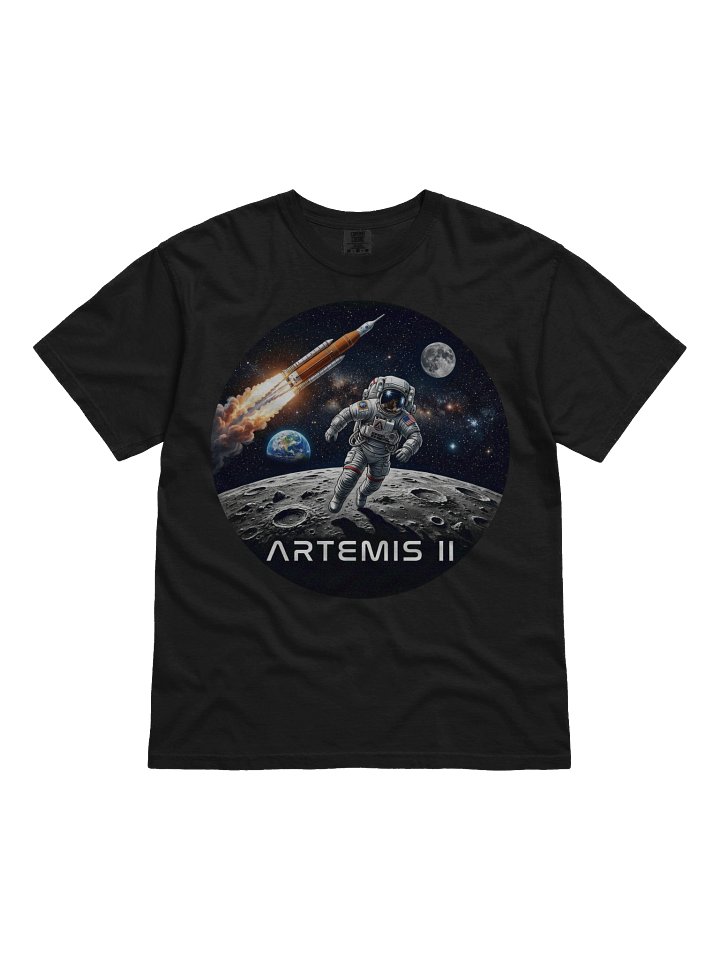 Artemis II Shirt 2026, NASA Inspired Moon Mission Tee, Space Graphic T-Shirt, Astronaut Lunar Design, Space Lover Gift product image (2)