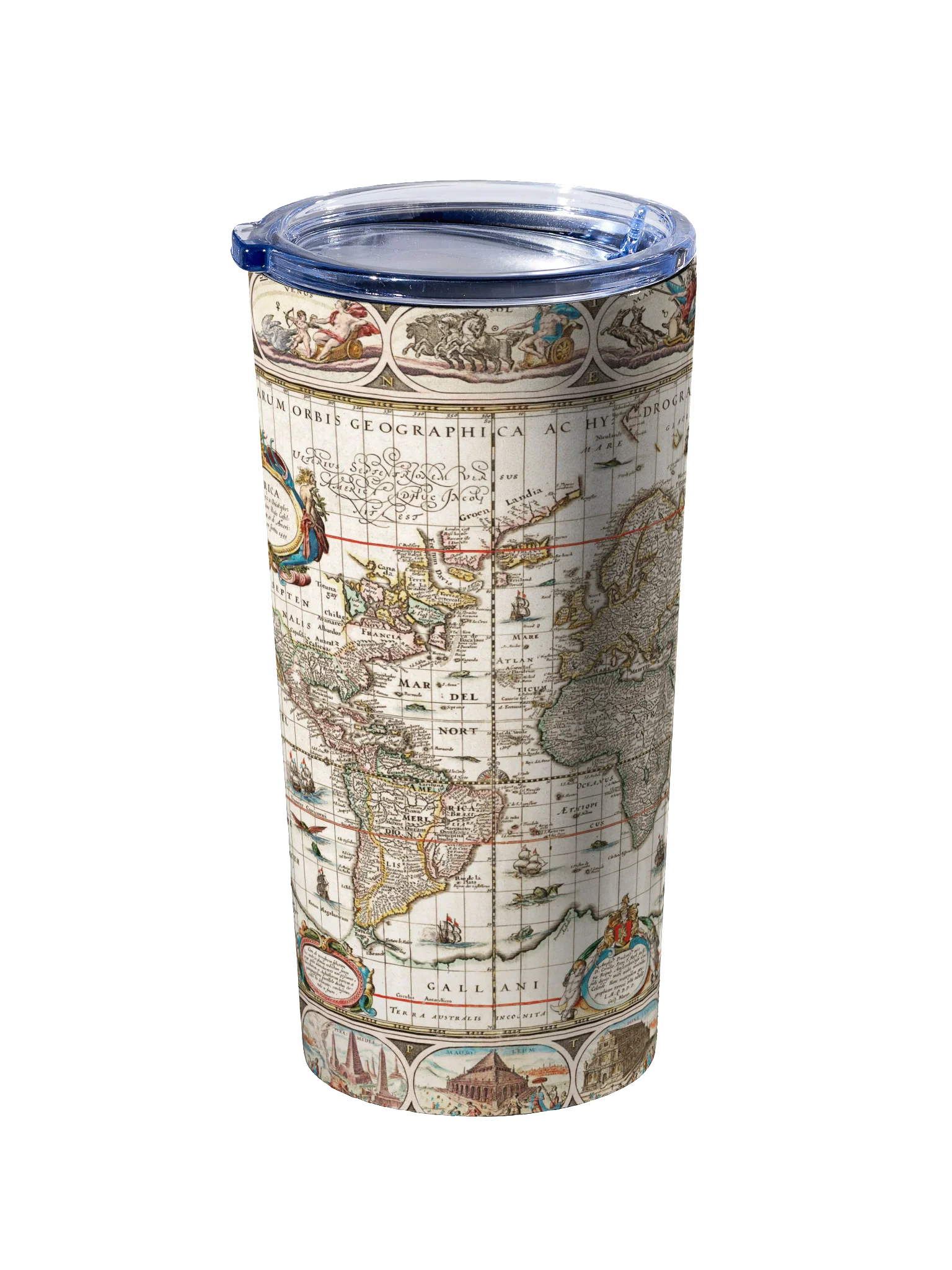 Vintage World Map 20oz Tumbler product image (2)