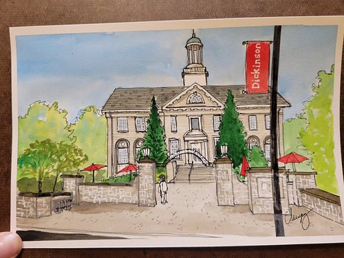 Day 14 - The Weiss arts center at @dickinsoncollege  in #Carlisle PA
#artchallenge #Cumberlandvalley #art #carlislepa